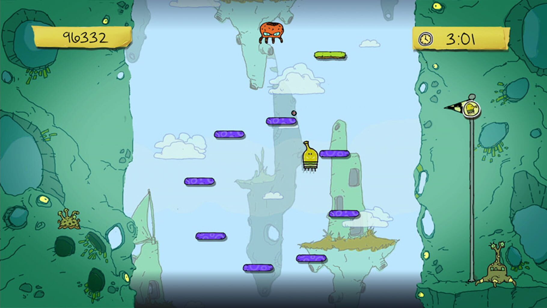 Captura de pantalla - Doodle Jump for Kinect