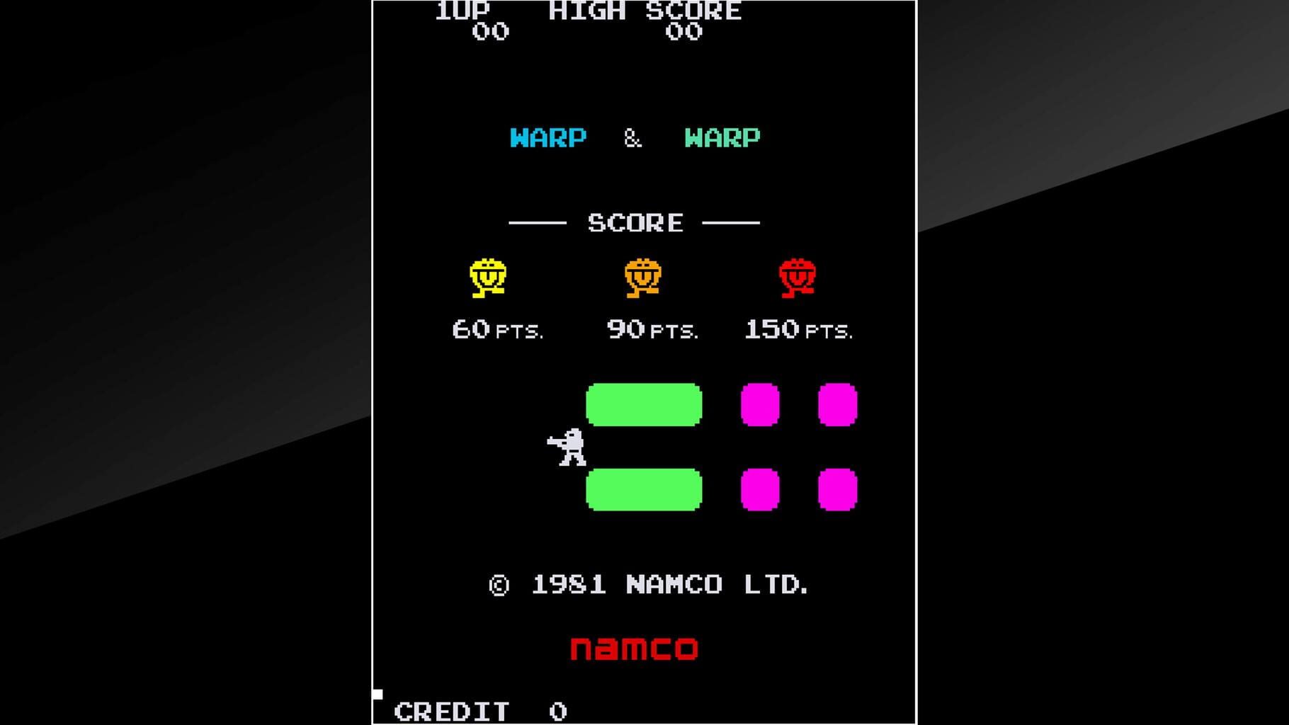 Arcade Archives: Warp & Warp screenshot