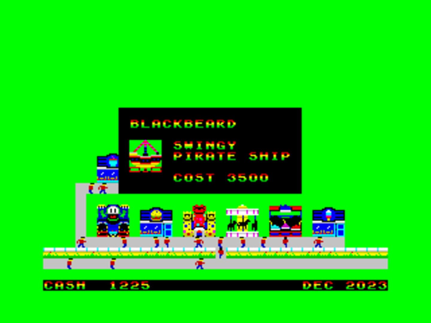 Captura de pantalla - Fun Park ZX81