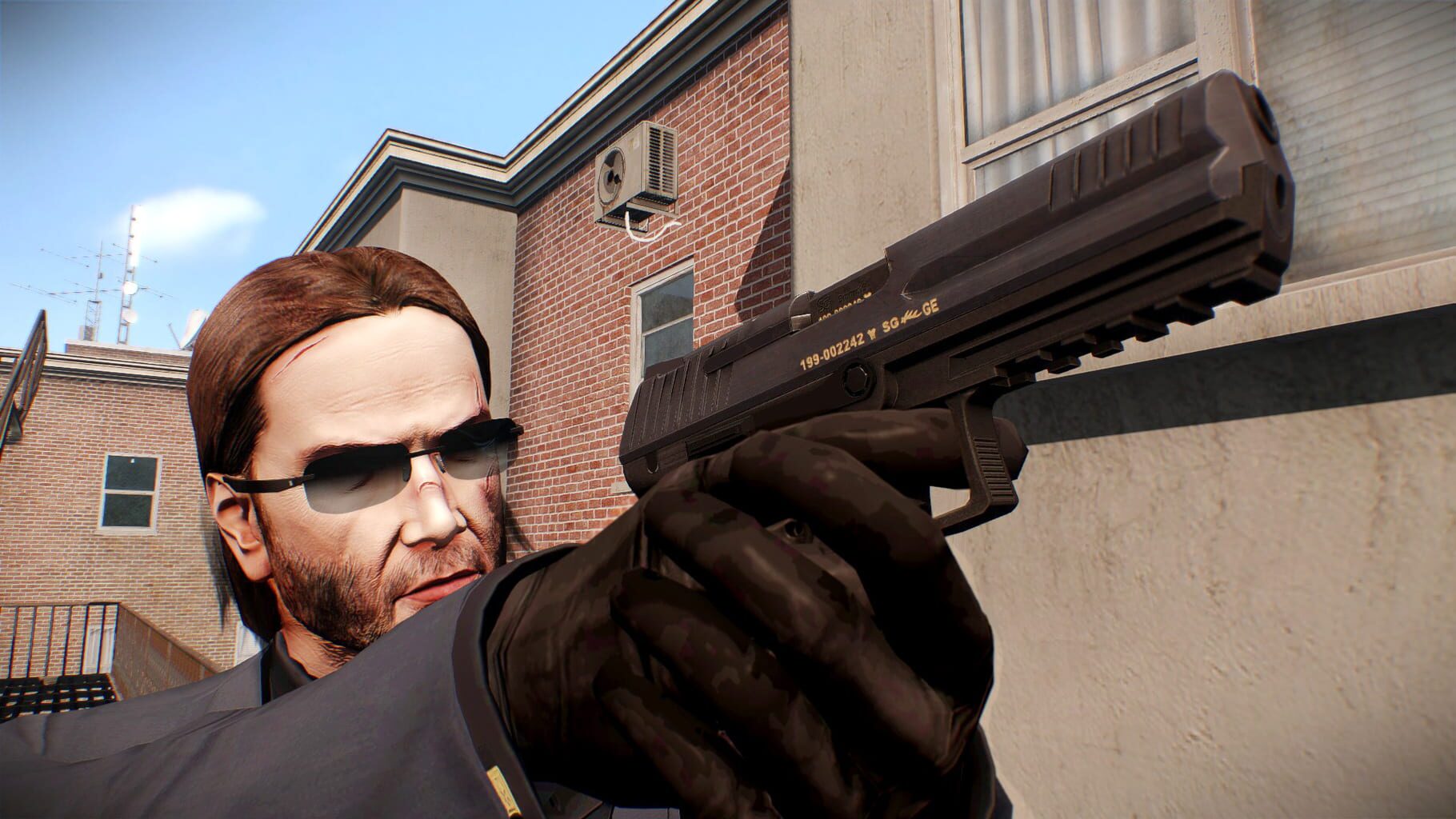 Captura de pantalla - Payday 2: John Wick Weapon Pack