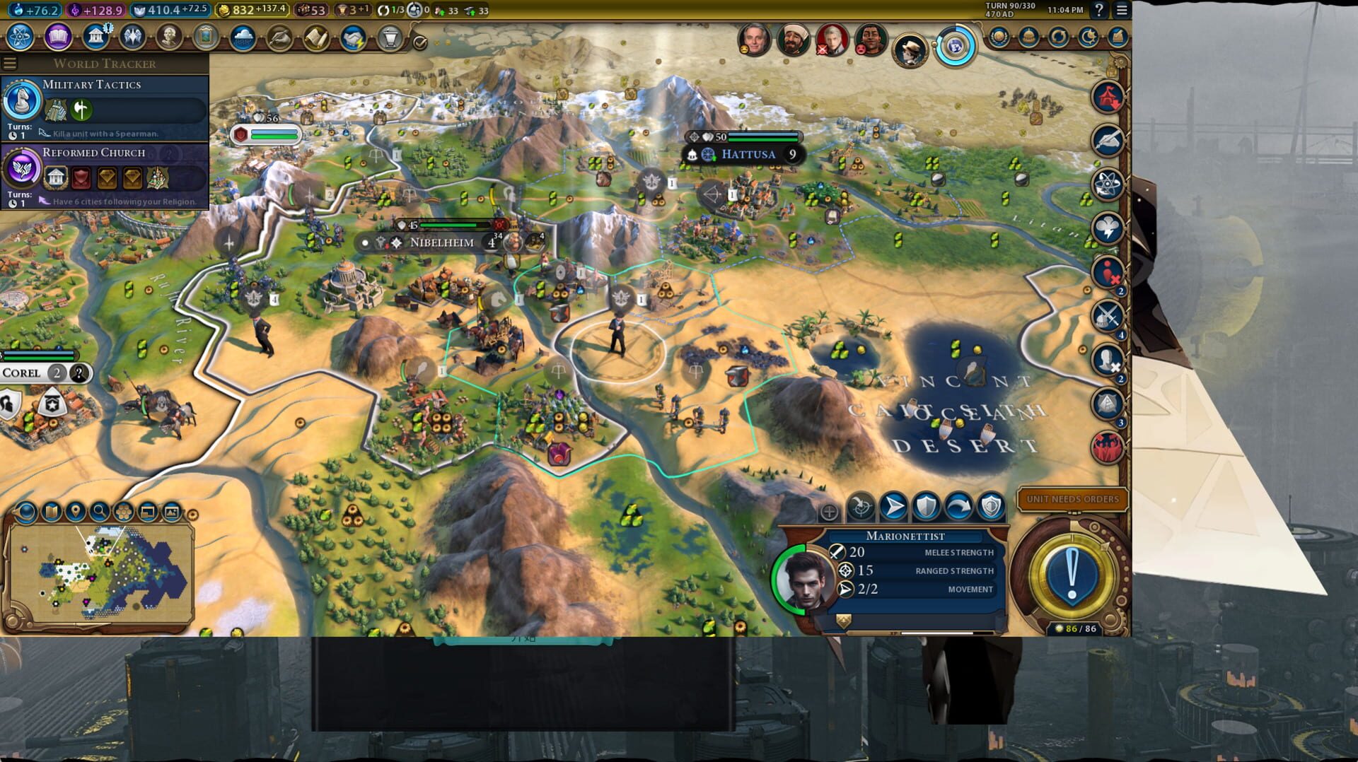 Sid Meier's Civilization VI: Klein Moretti Pack - Screenshot