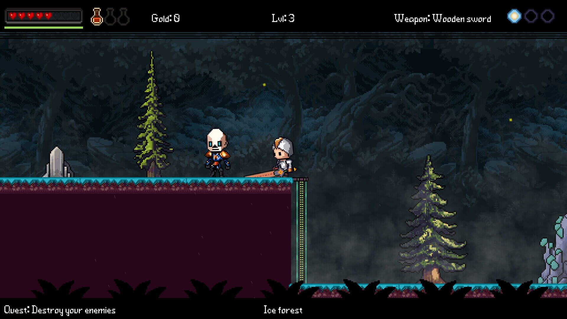 Forest Crossroads - Screenshot