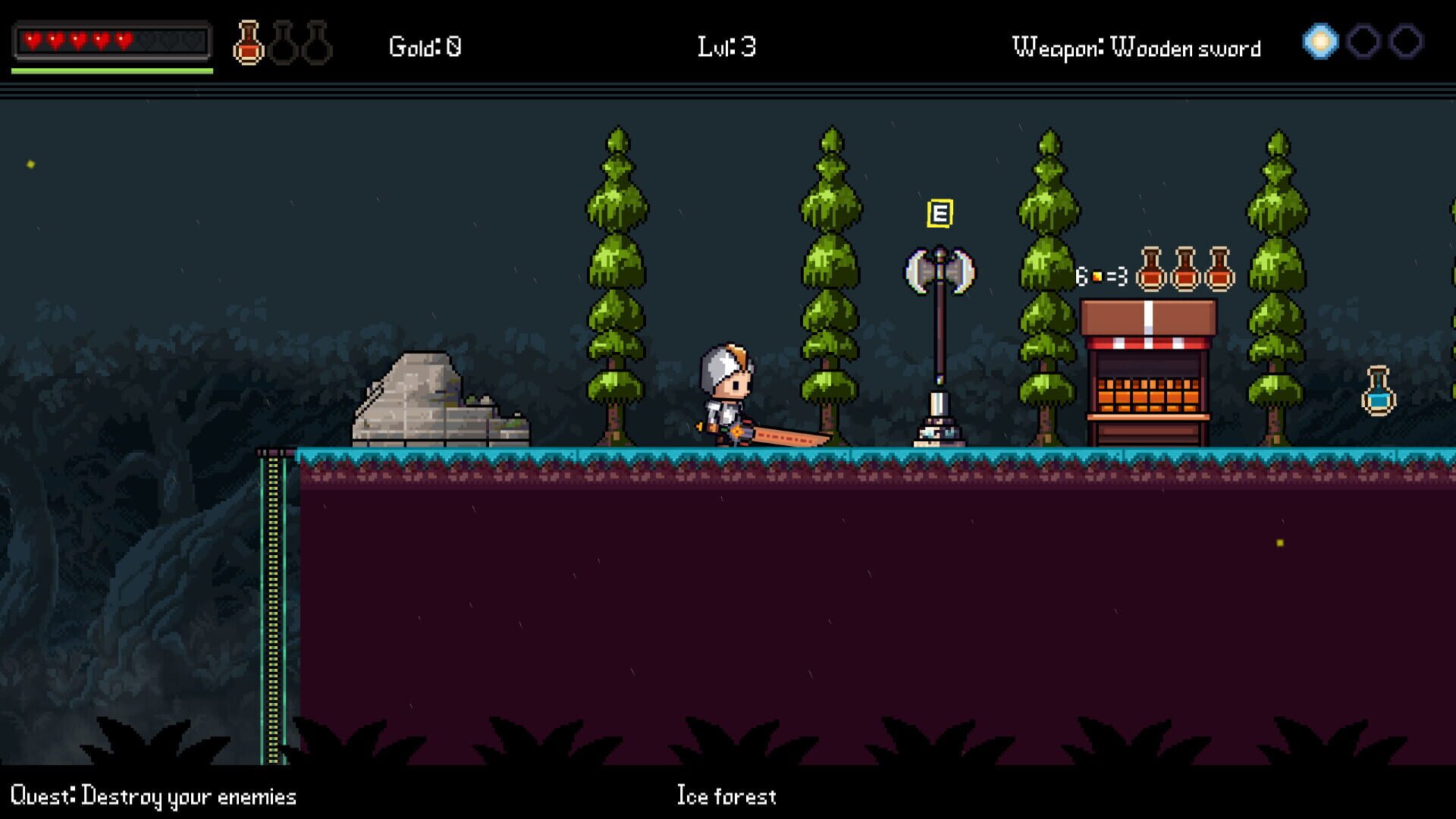 Forest Crossroads - Screenshot