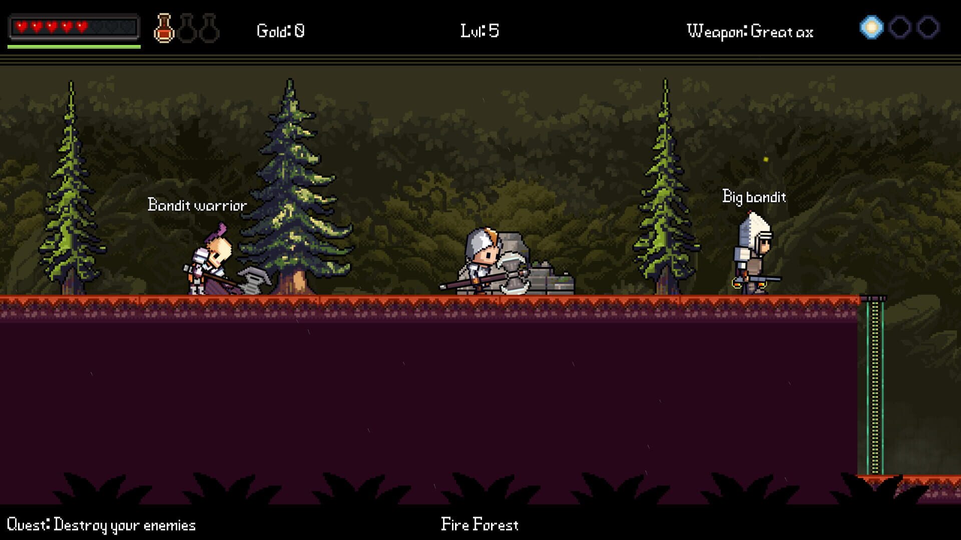 Forest Crossroads - Screenshot