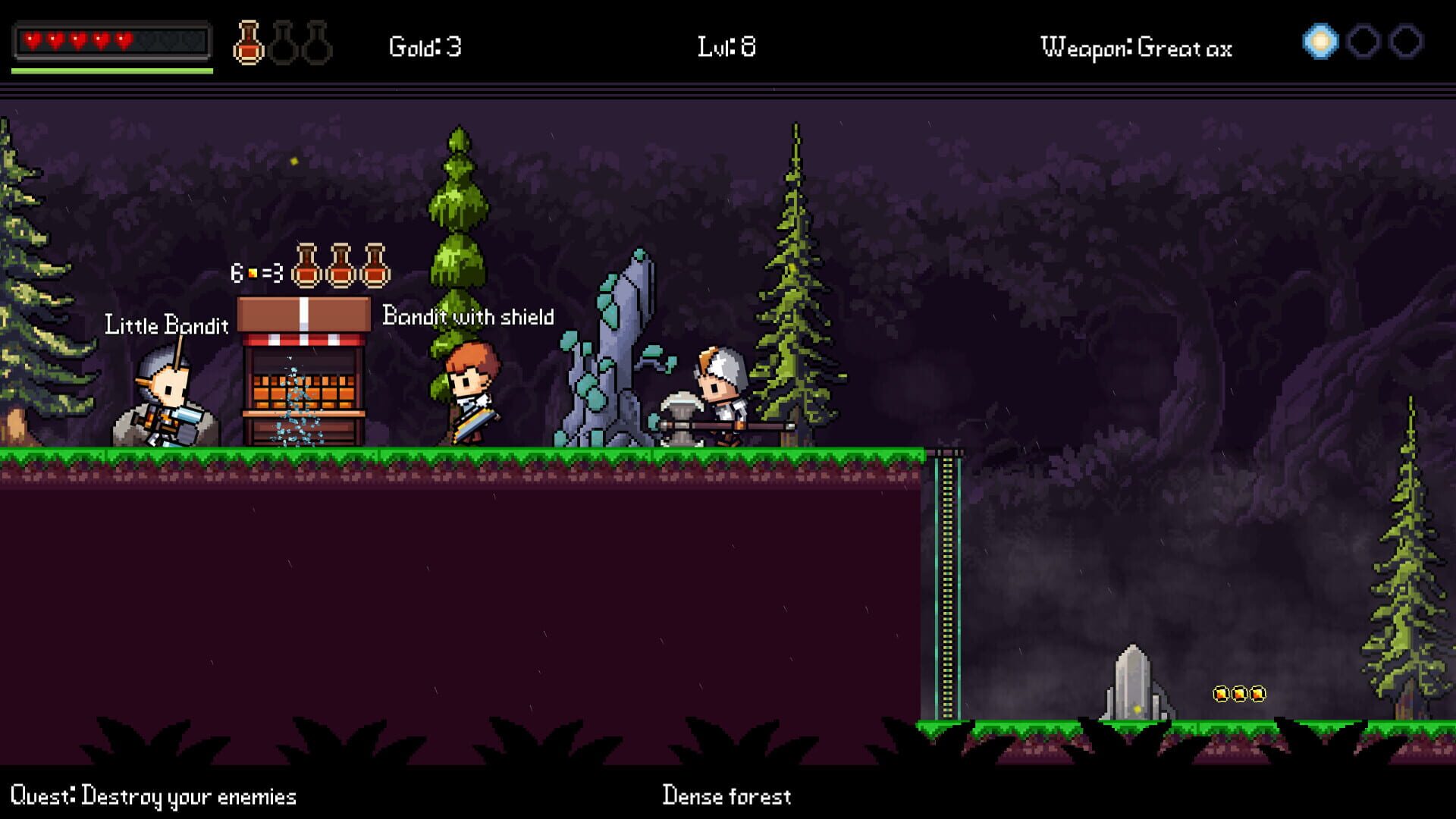 Forest Crossroads - Screenshot