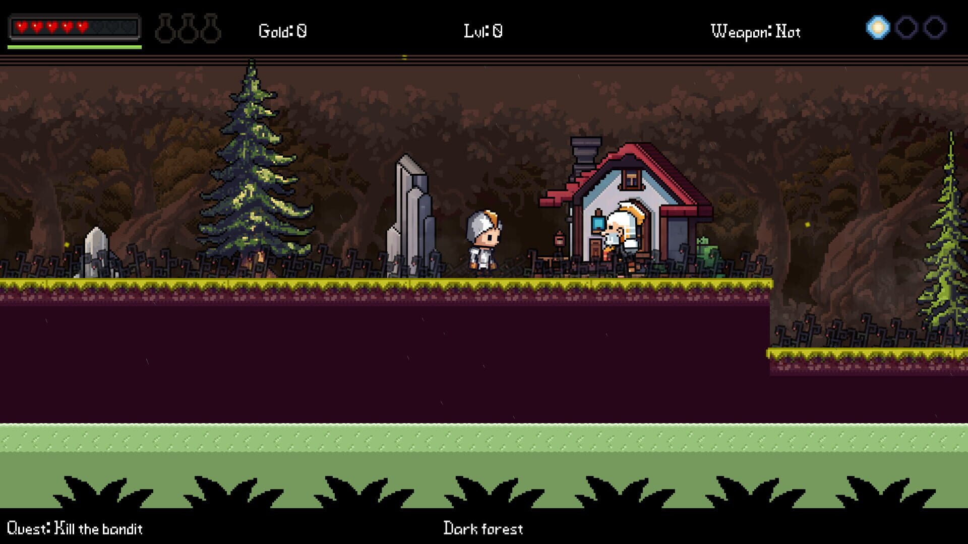 Forest Crossroads - Screenshot