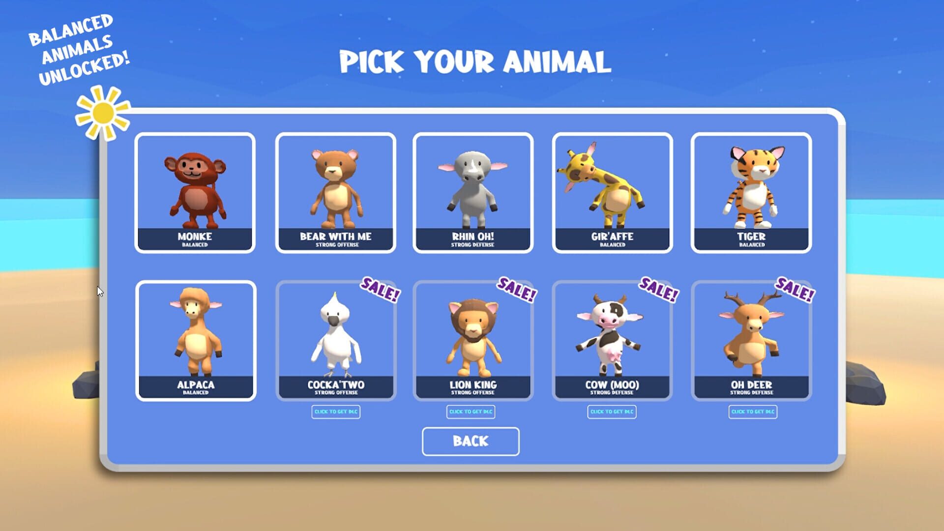 Banana Drama: Balanced Animals Pack - Screenshot