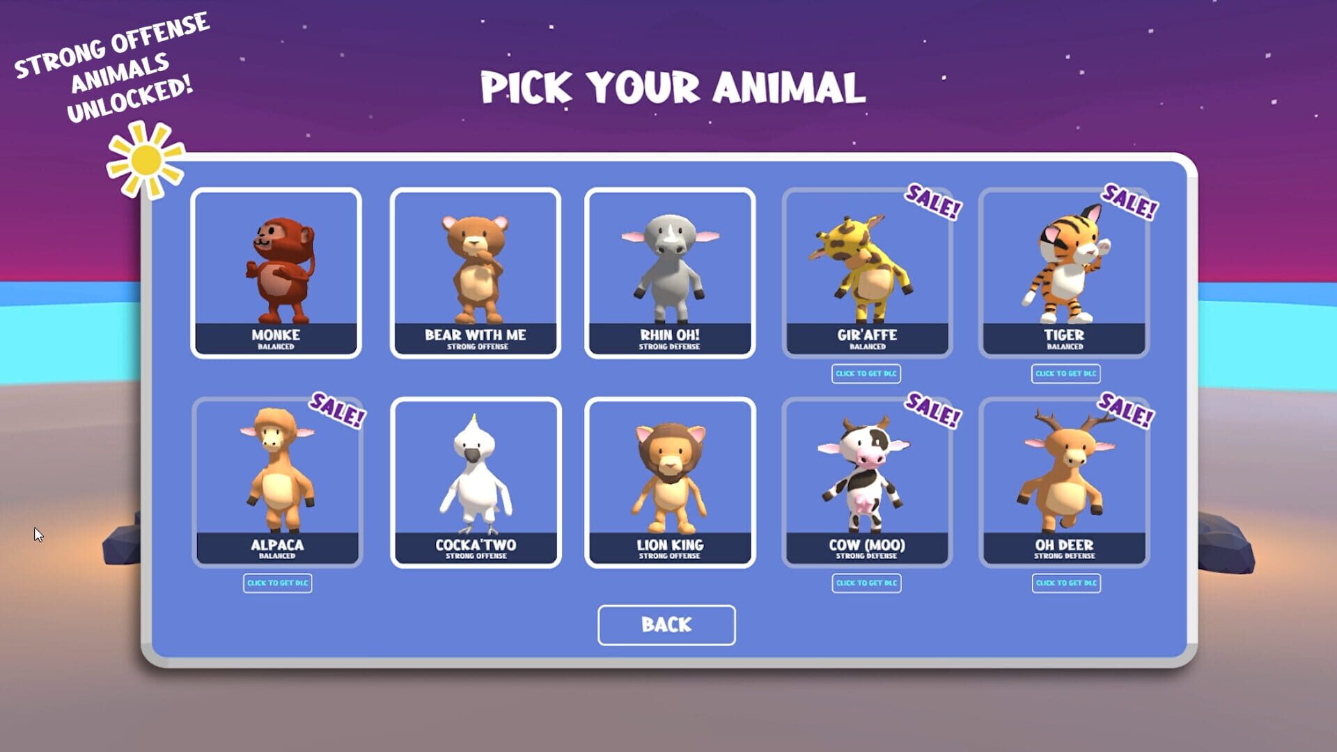 Banana Drama: Strong Offense Animals Pack - Screenshot