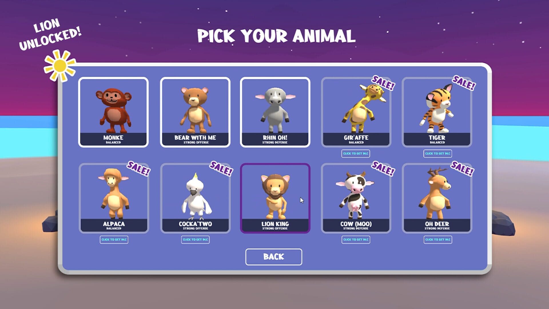 Banana Drama: Lion King - Screenshot