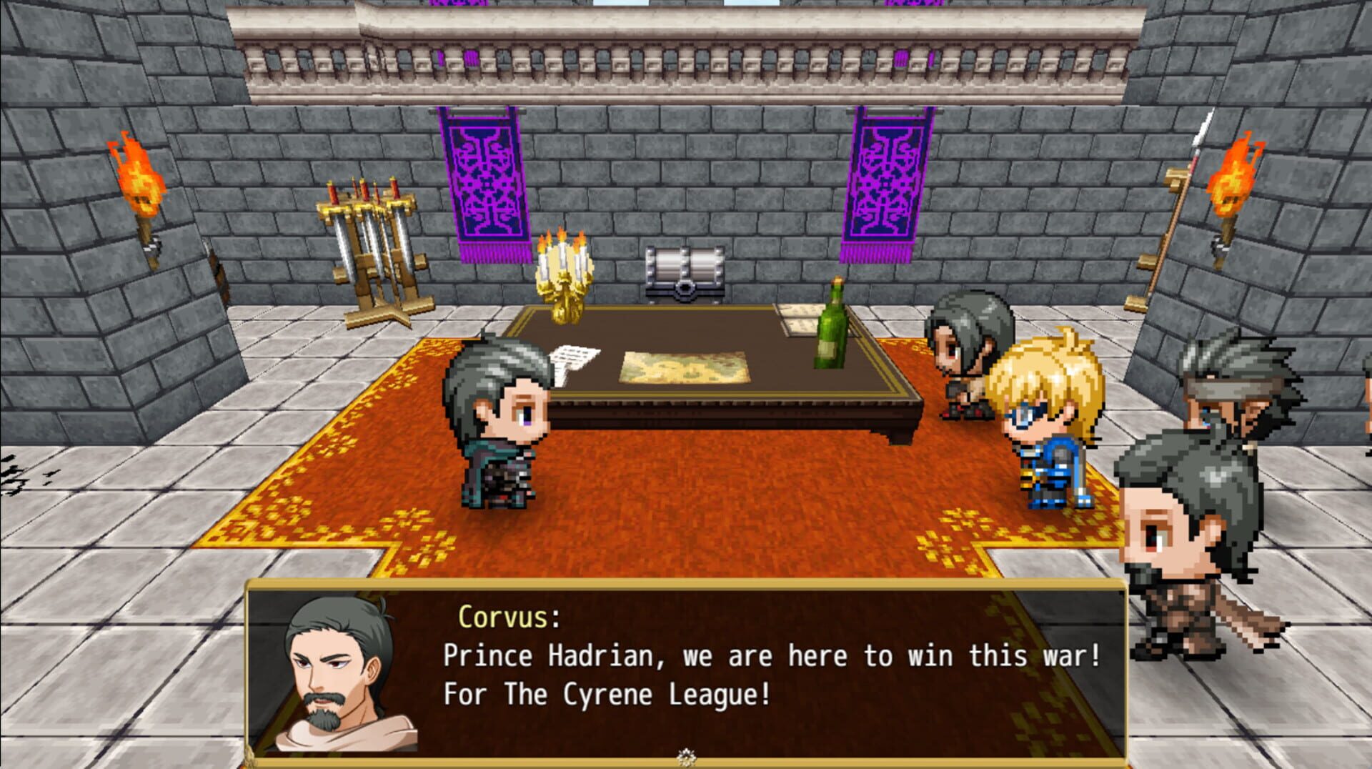 Tales From Aturian: Battle of Cleaved Fields - Screenshot