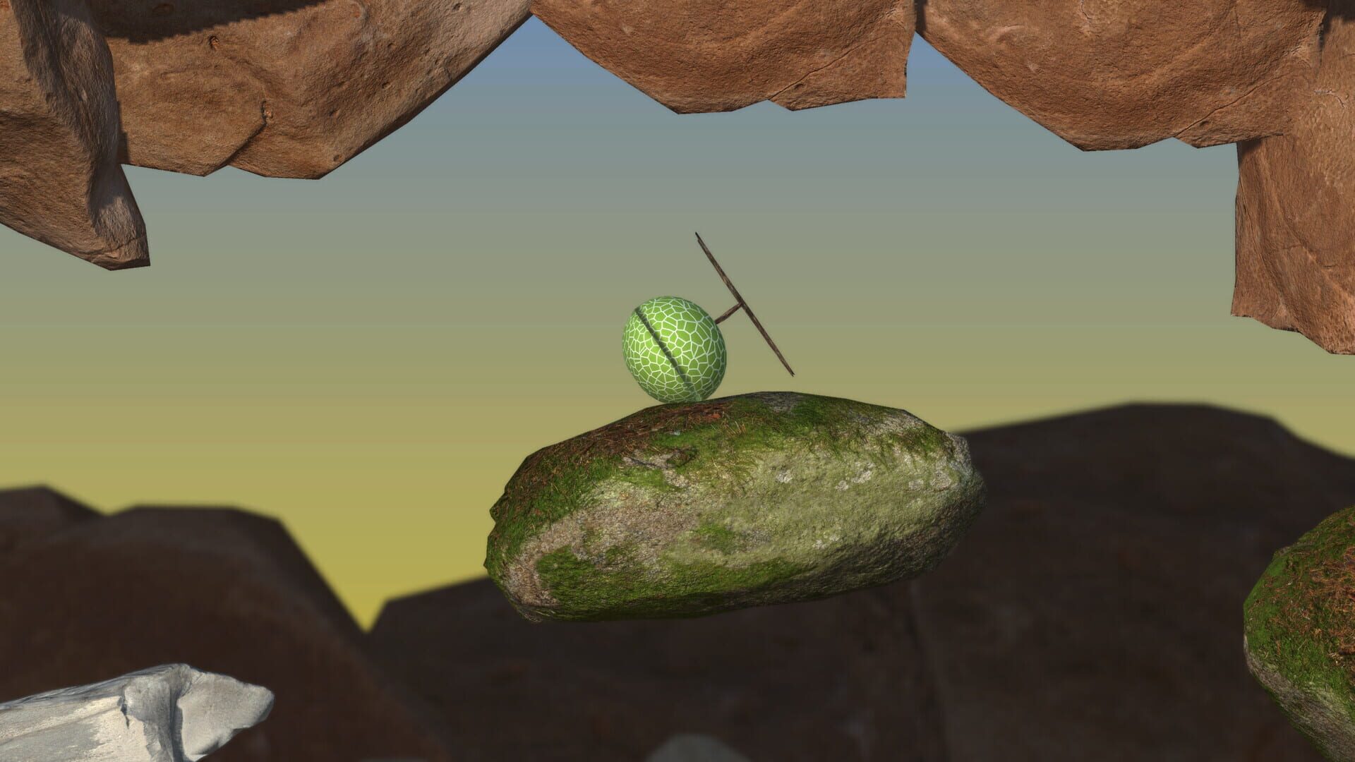 Peeking at the peak - Screenshot