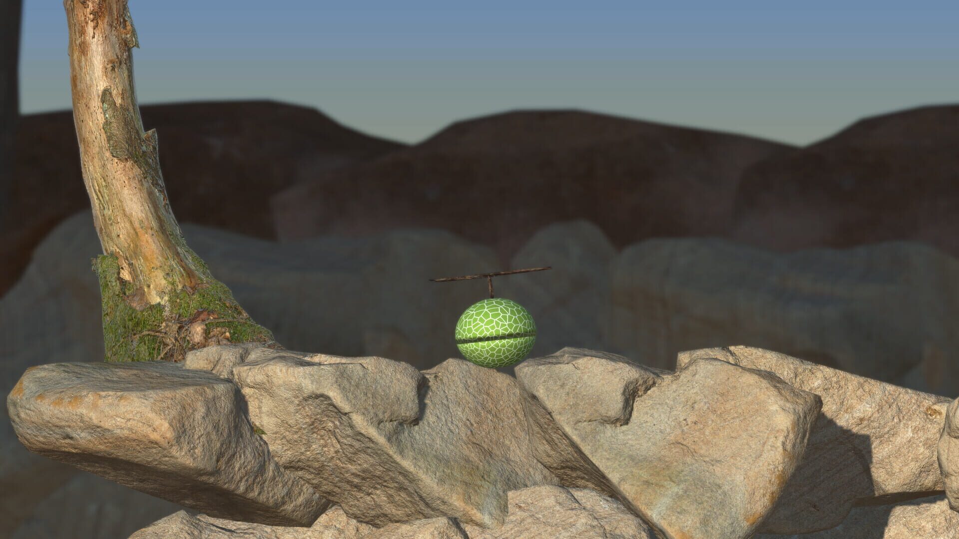 Peeking at the peak - Screenshot