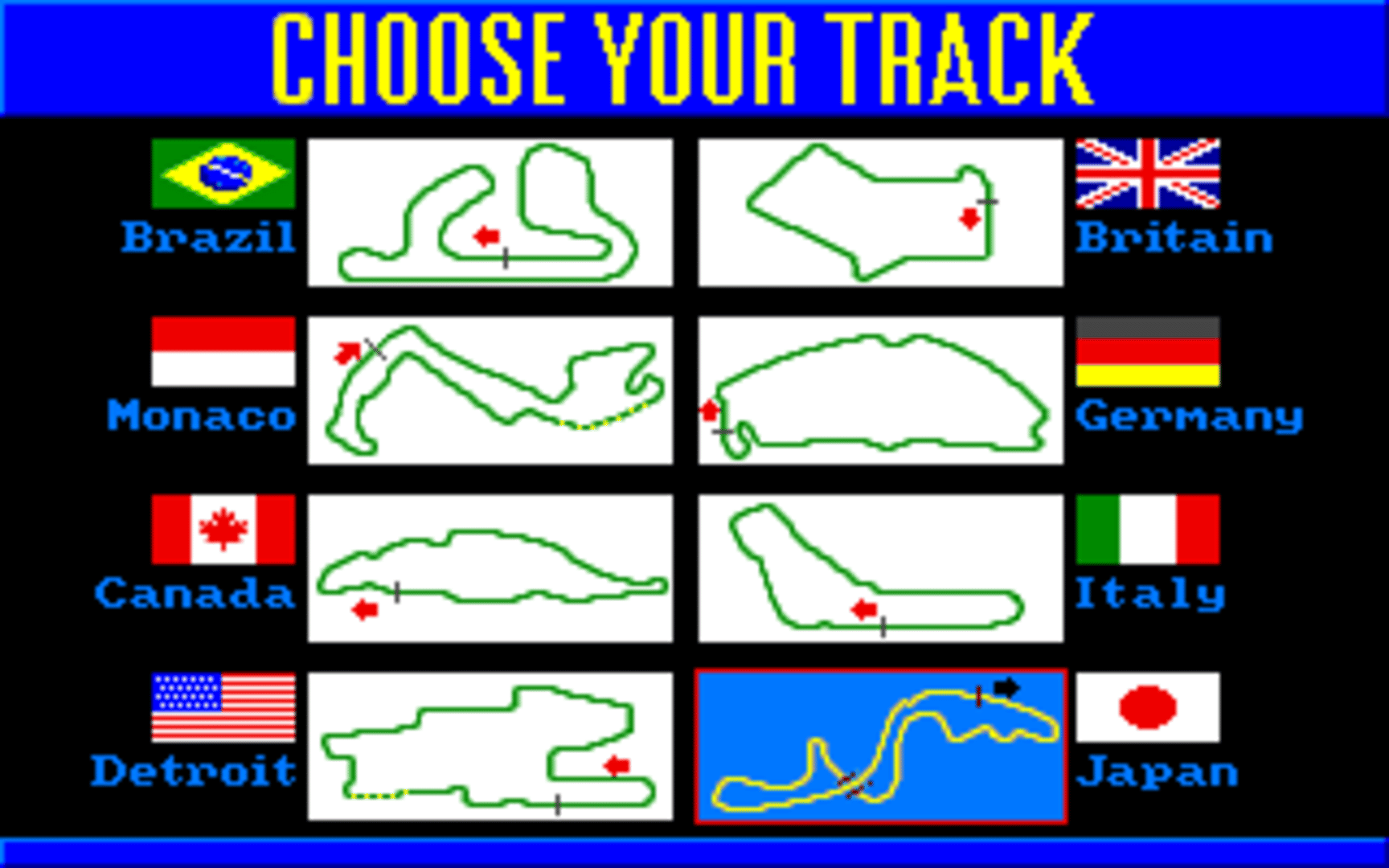 Grand Prix Circuit screenshot