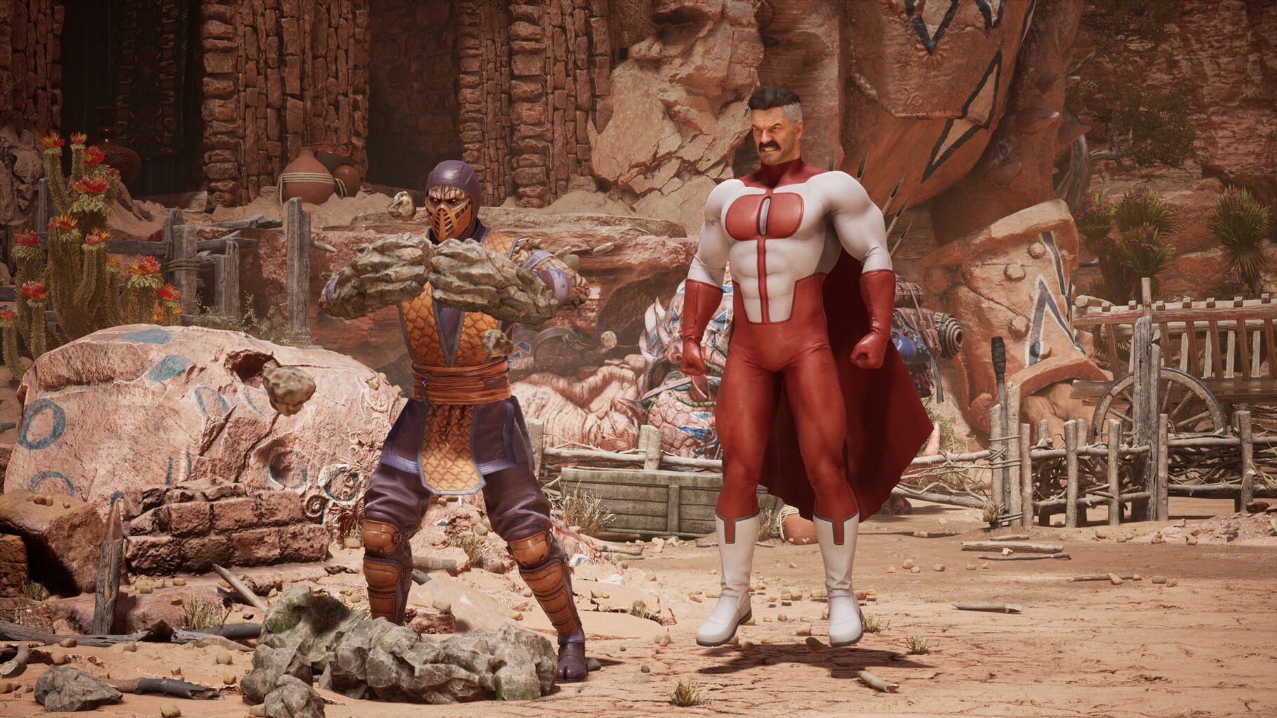 Captura de pantalla - Mortal Kombat 1: Omni-Man