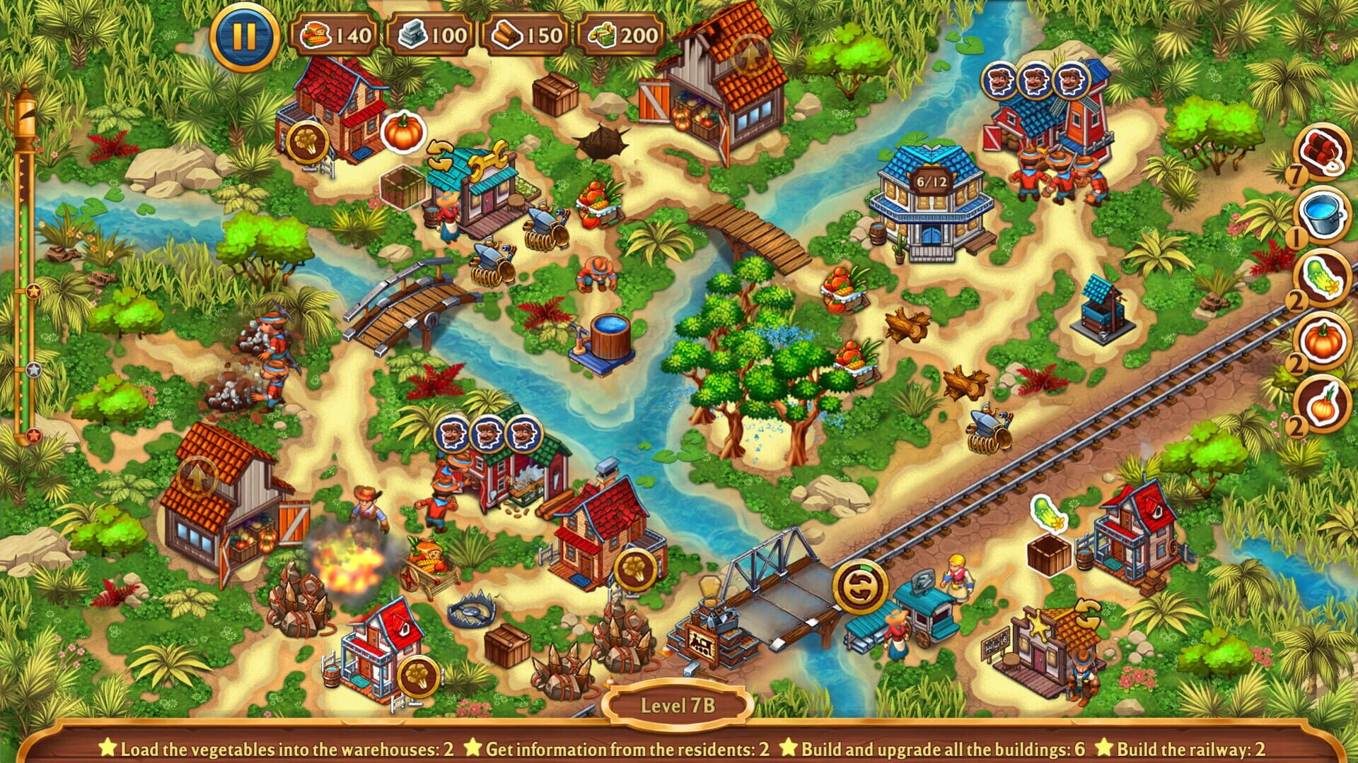 Golden Rails: Harvest of Riddles - Screenshot