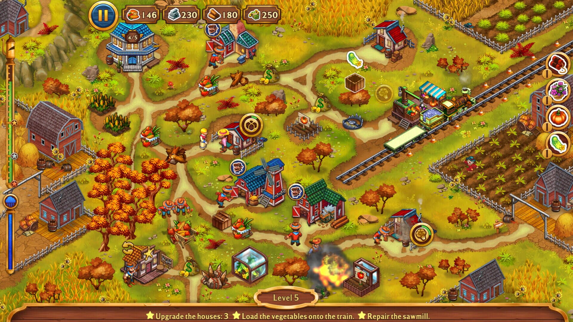 Golden Rails: Harvest of Riddles - Screenshot