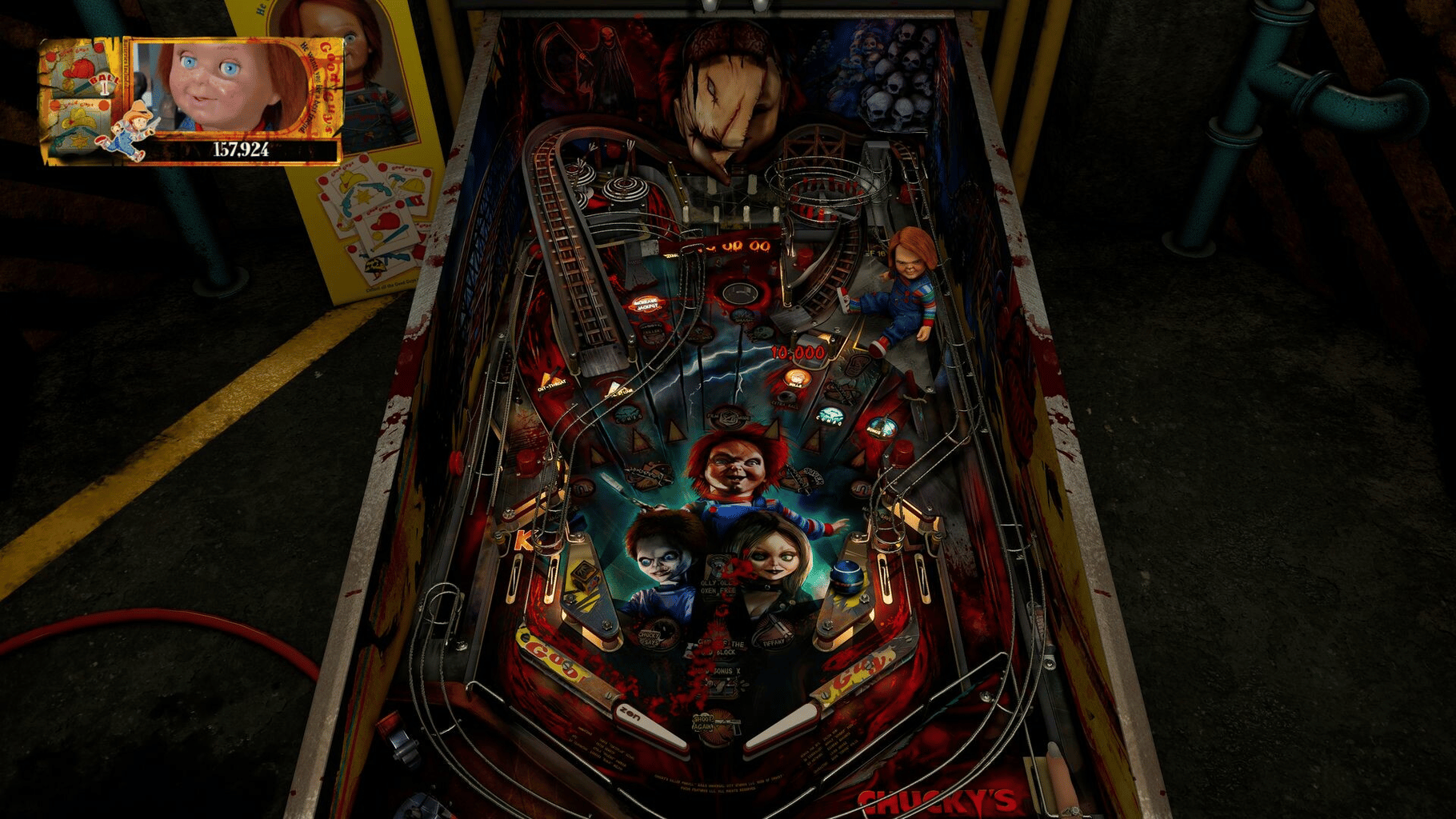 Pinball M: Chucky's Killer Pinball screenshot