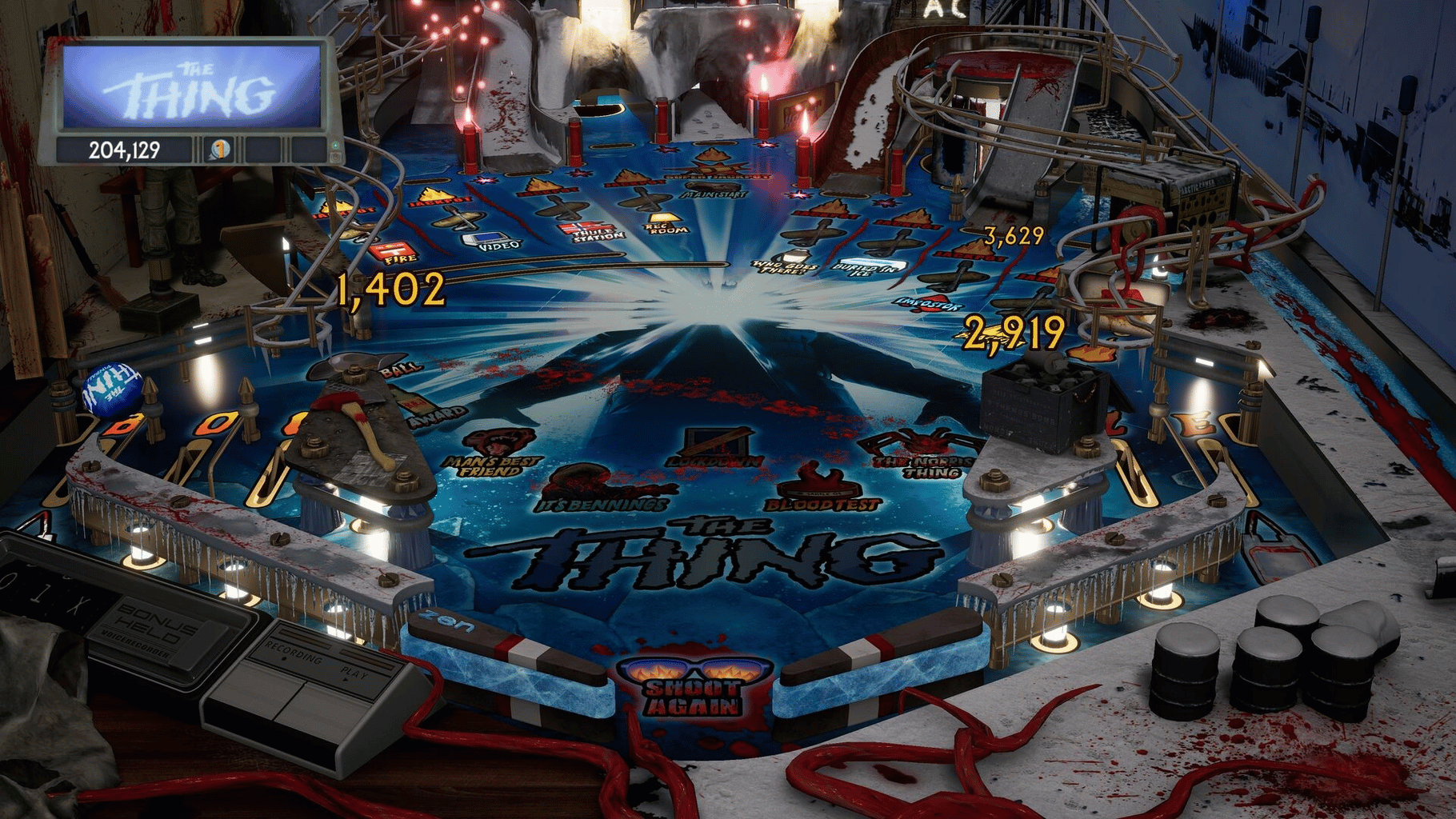 Pinball M: The Thing Pinball screenshot