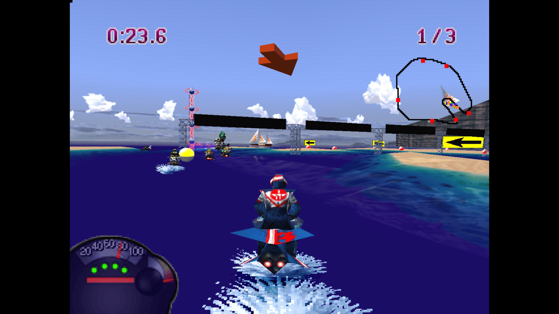 Jet Moto screenshot