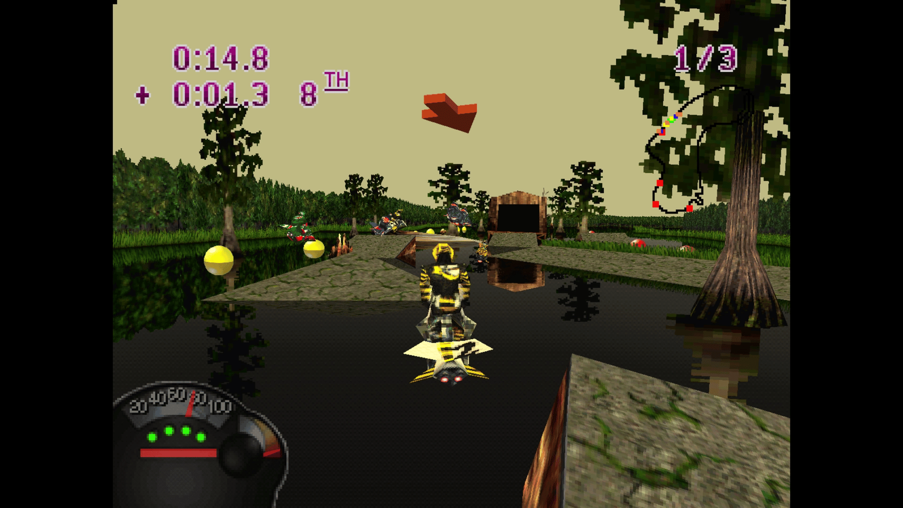 Jet Moto screenshot