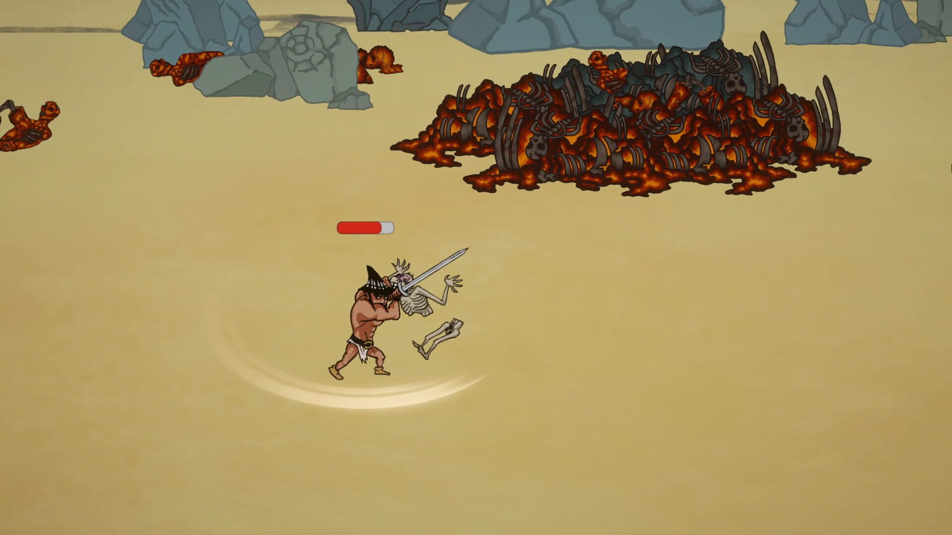 Damaaz the Barbarian Warlock - Screenshot