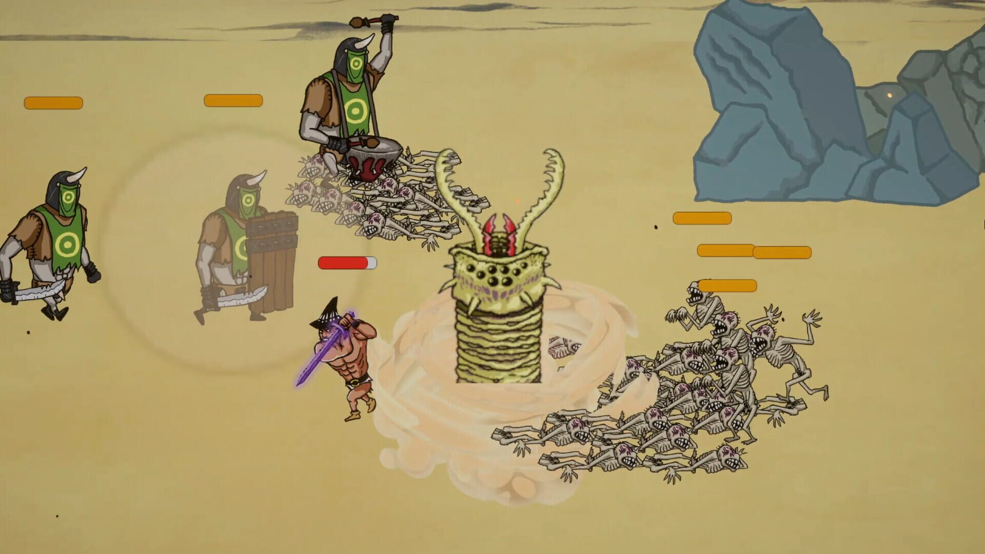 Damaaz the Barbarian Warlock - Screenshot
