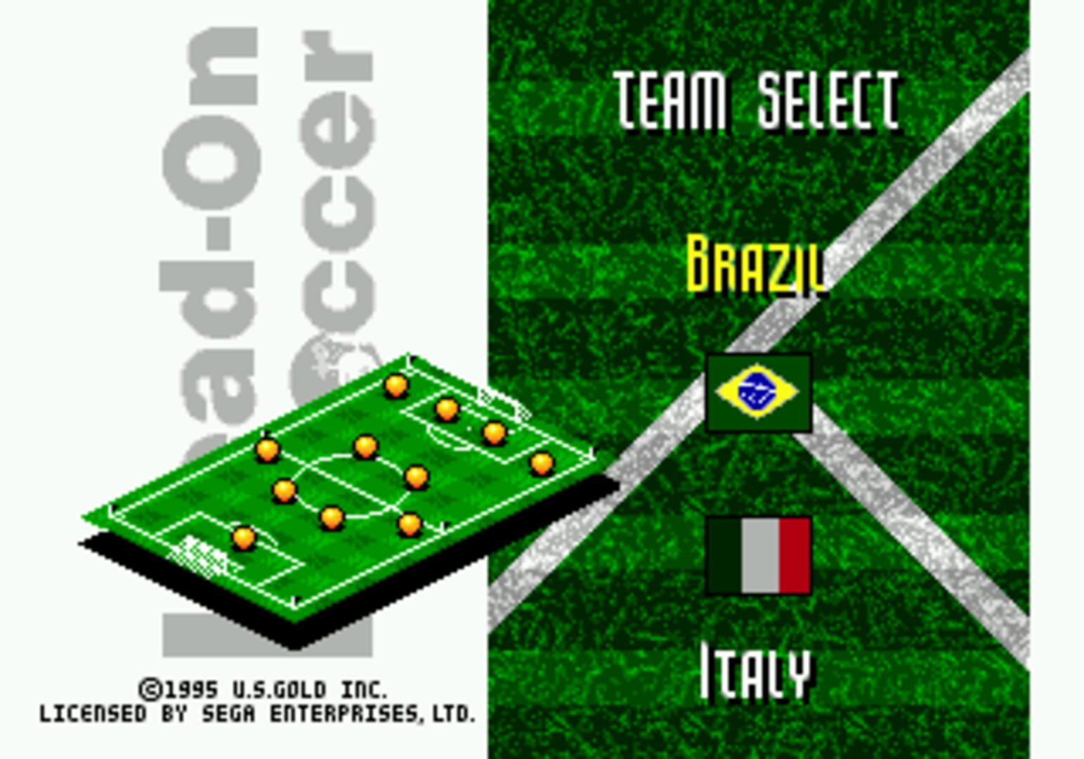 Captura de pantalla - Head-On Soccer