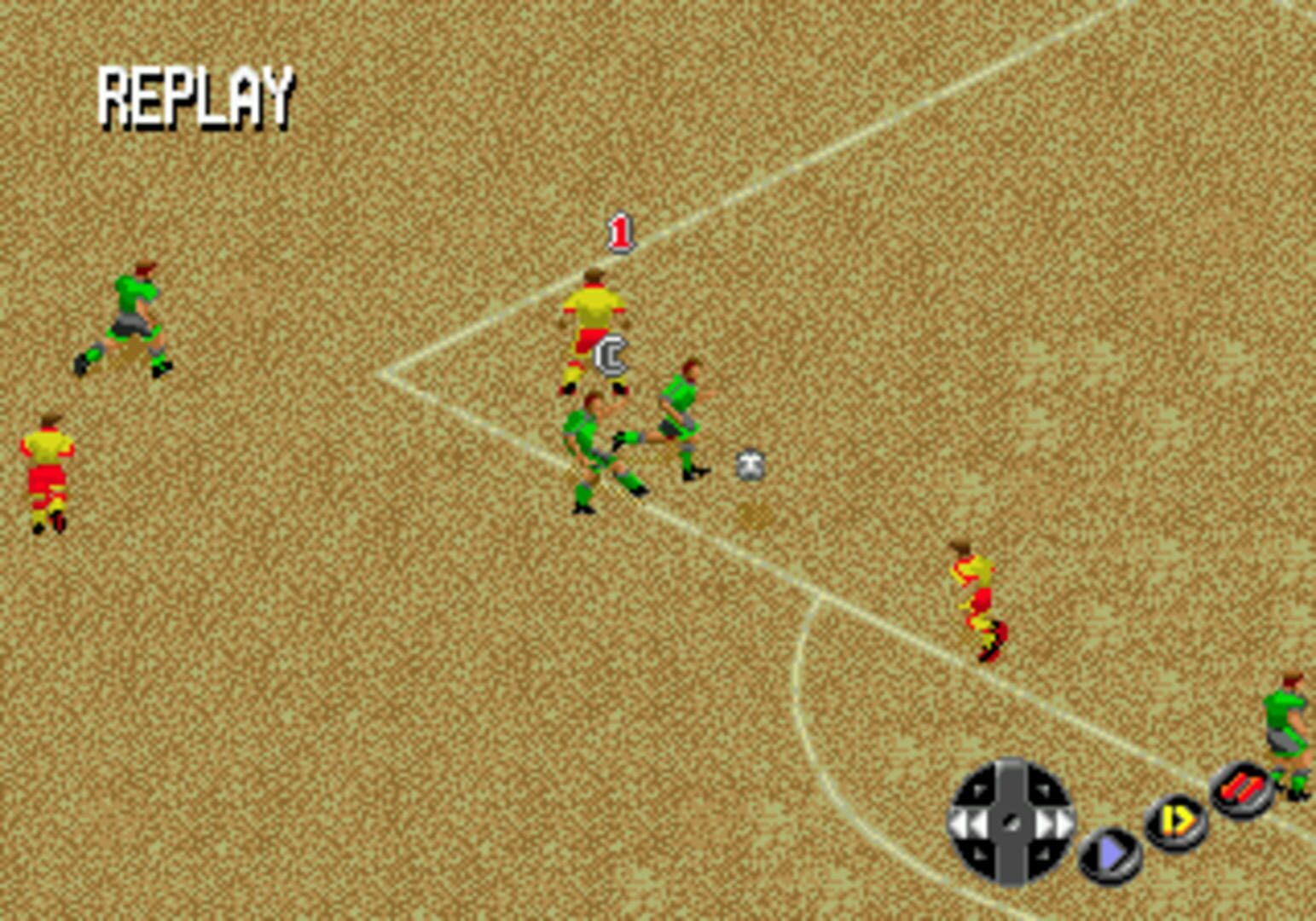 Captura de pantalla - Head-On Soccer