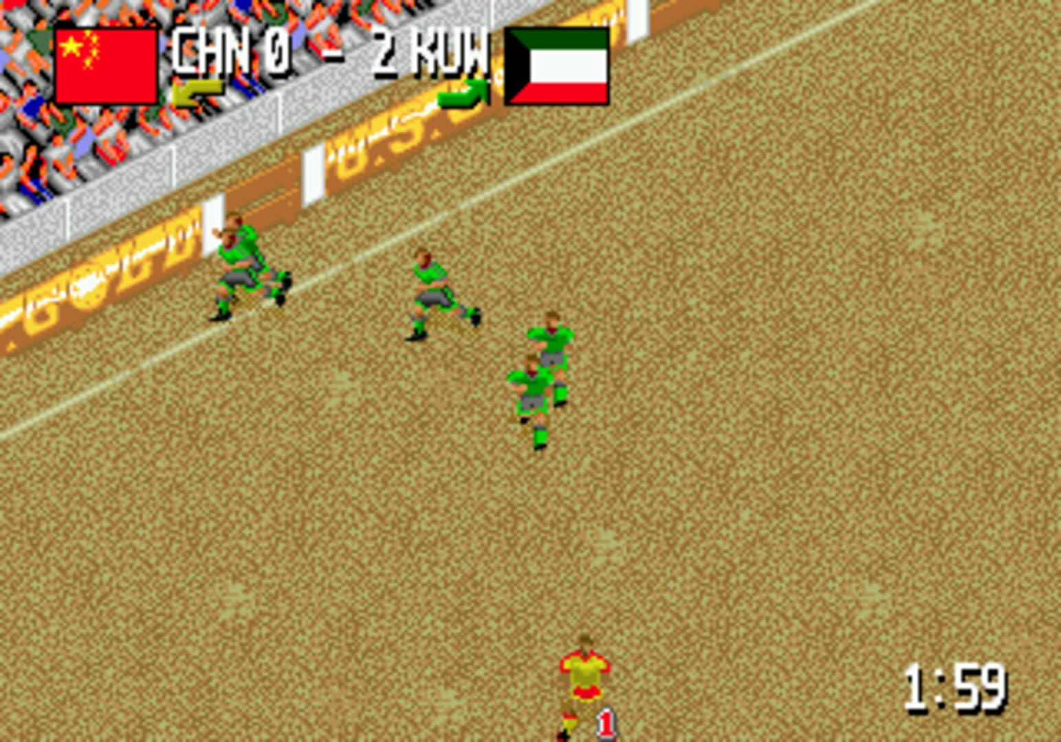 Captura de pantalla - Head-On Soccer