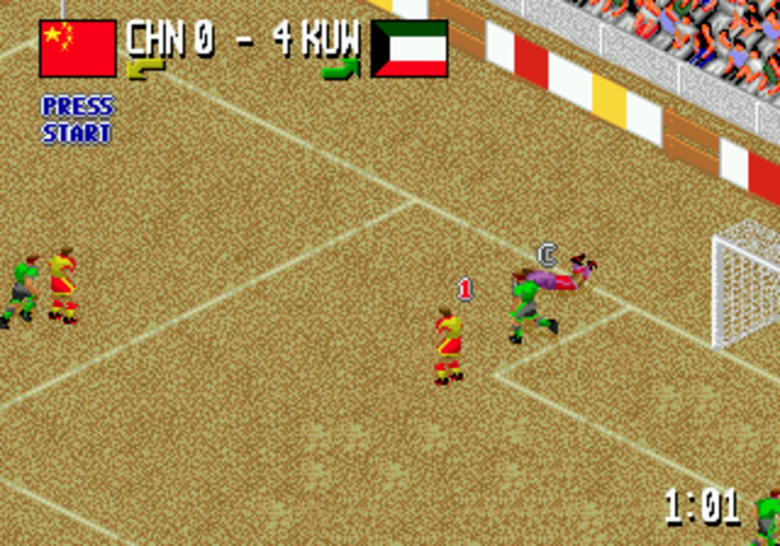 Captura de pantalla - Head-On Soccer