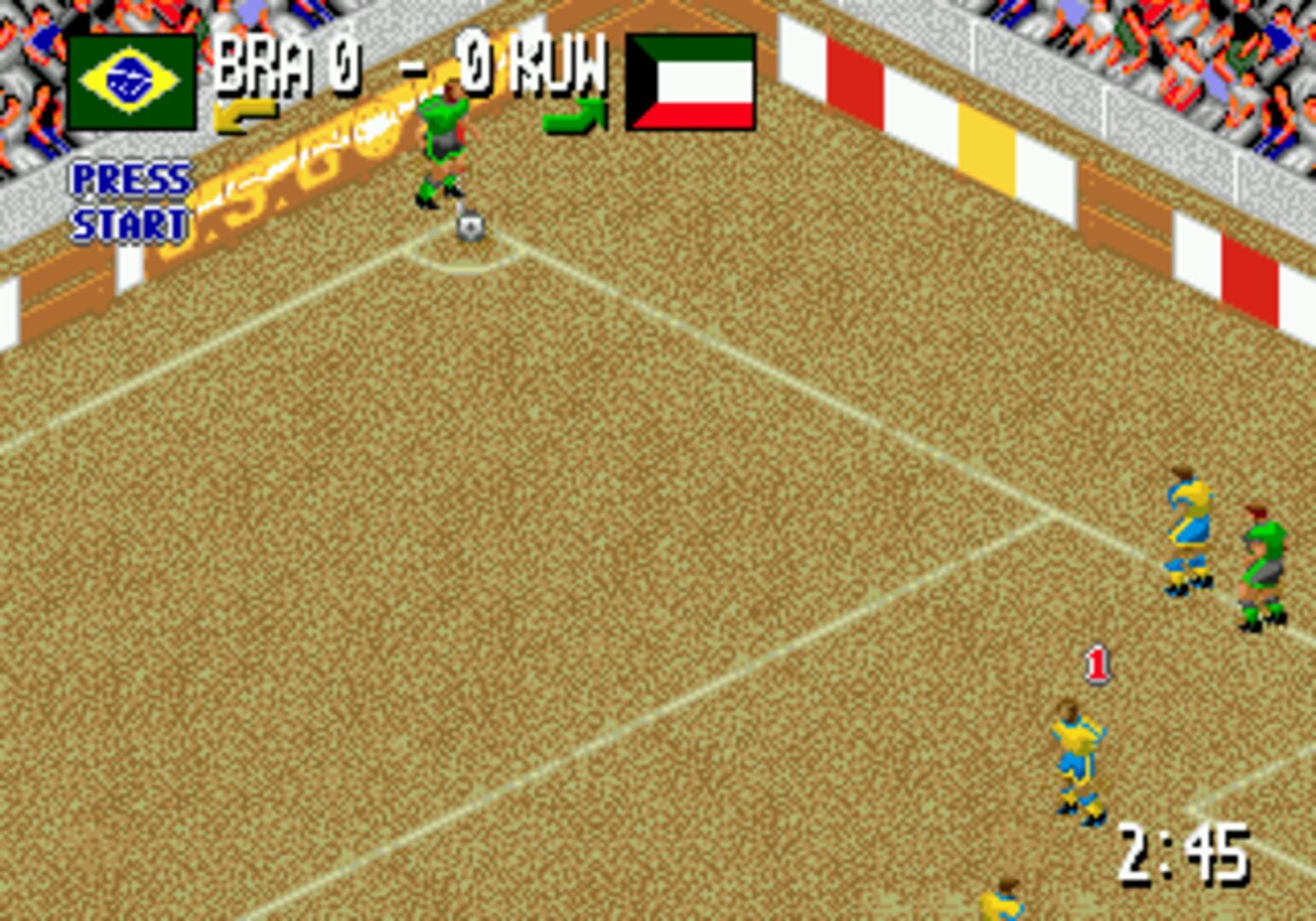 Captura de pantalla - Head-On Soccer