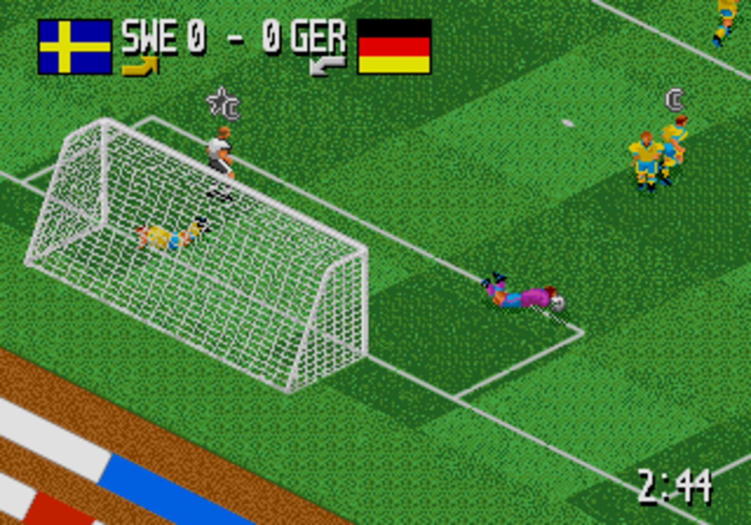 Captura de pantalla - Head-On Soccer