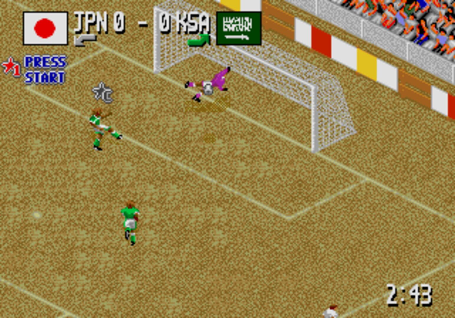 Captura de pantalla - Head-On Soccer