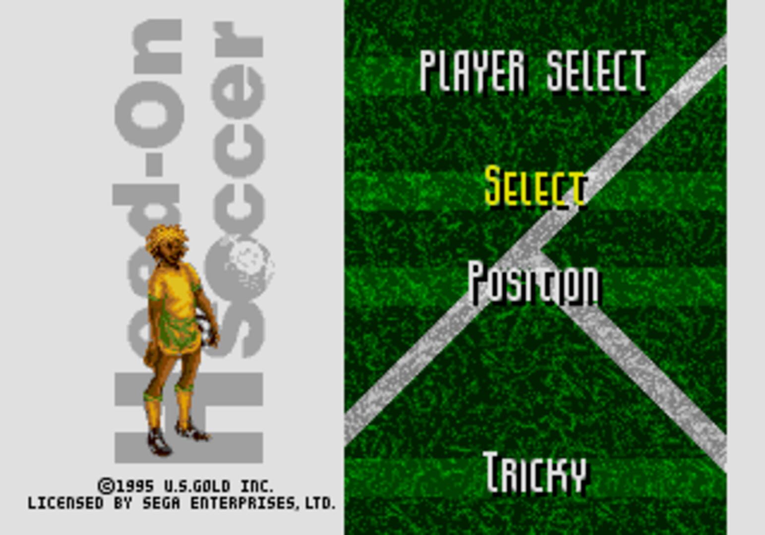 Captura de pantalla - Head-On Soccer