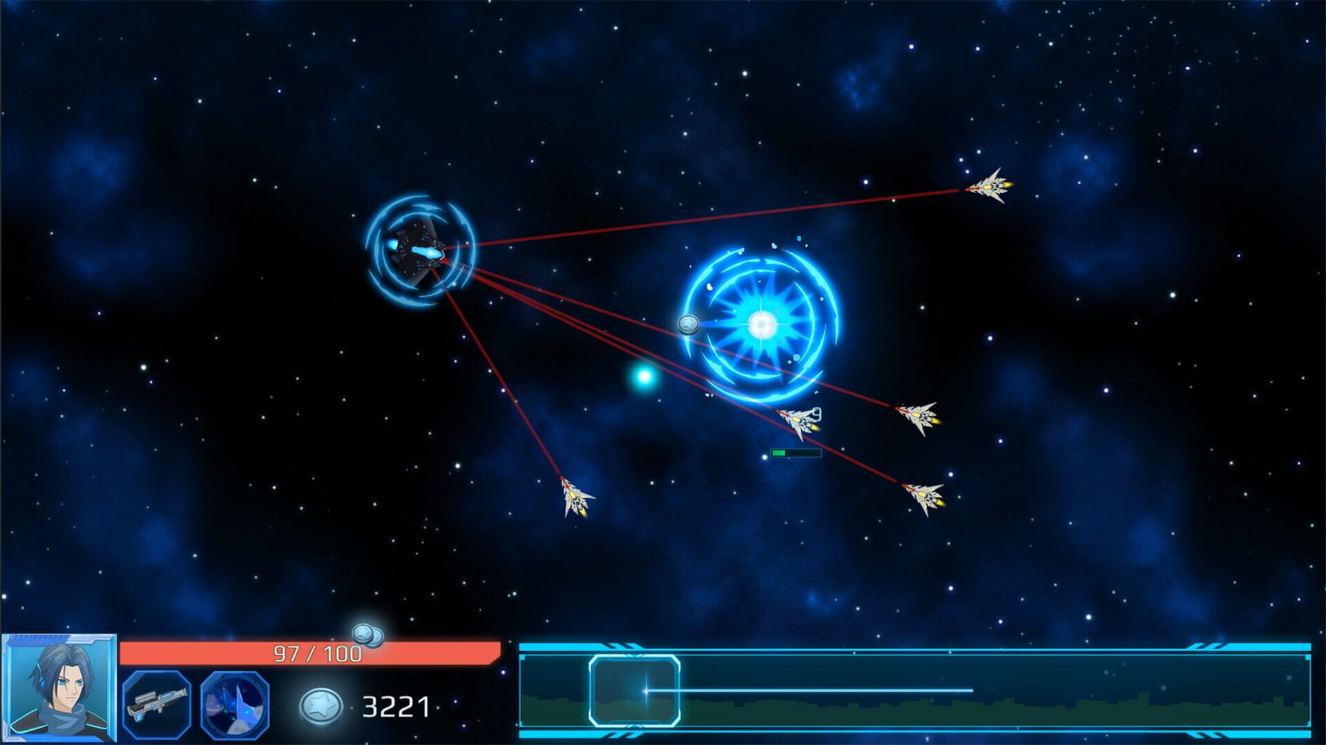 Cyan Avenger - Screenshot