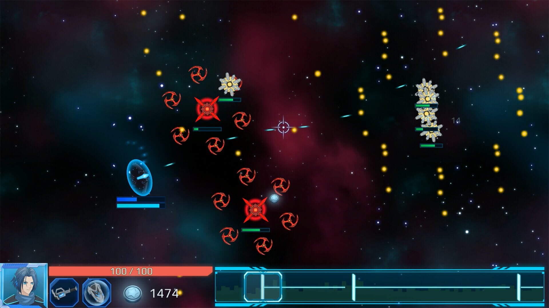 Cyan Avenger - Screenshot