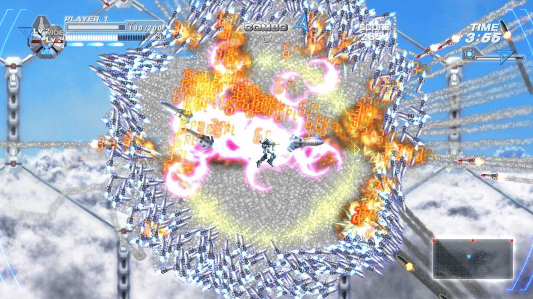 Bangai-O HD: Missile Fury screenshot