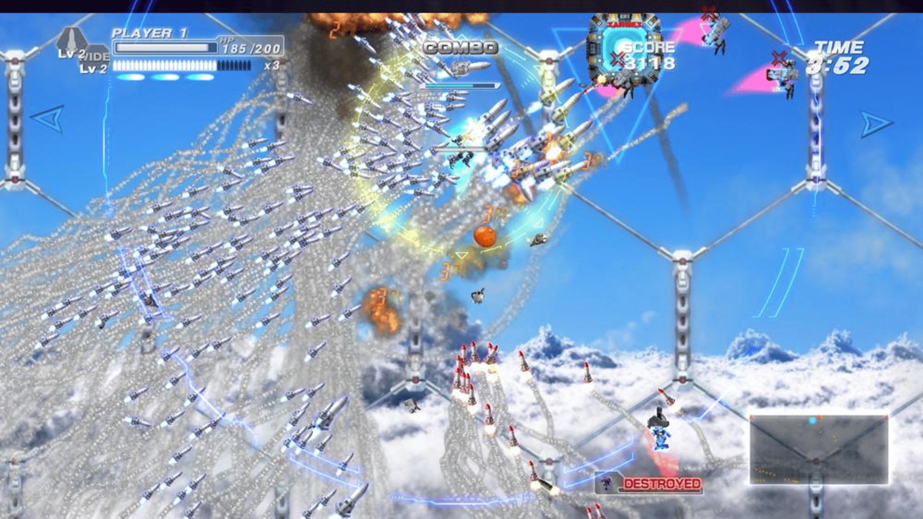 Bangai-O HD: Missile Fury screenshot