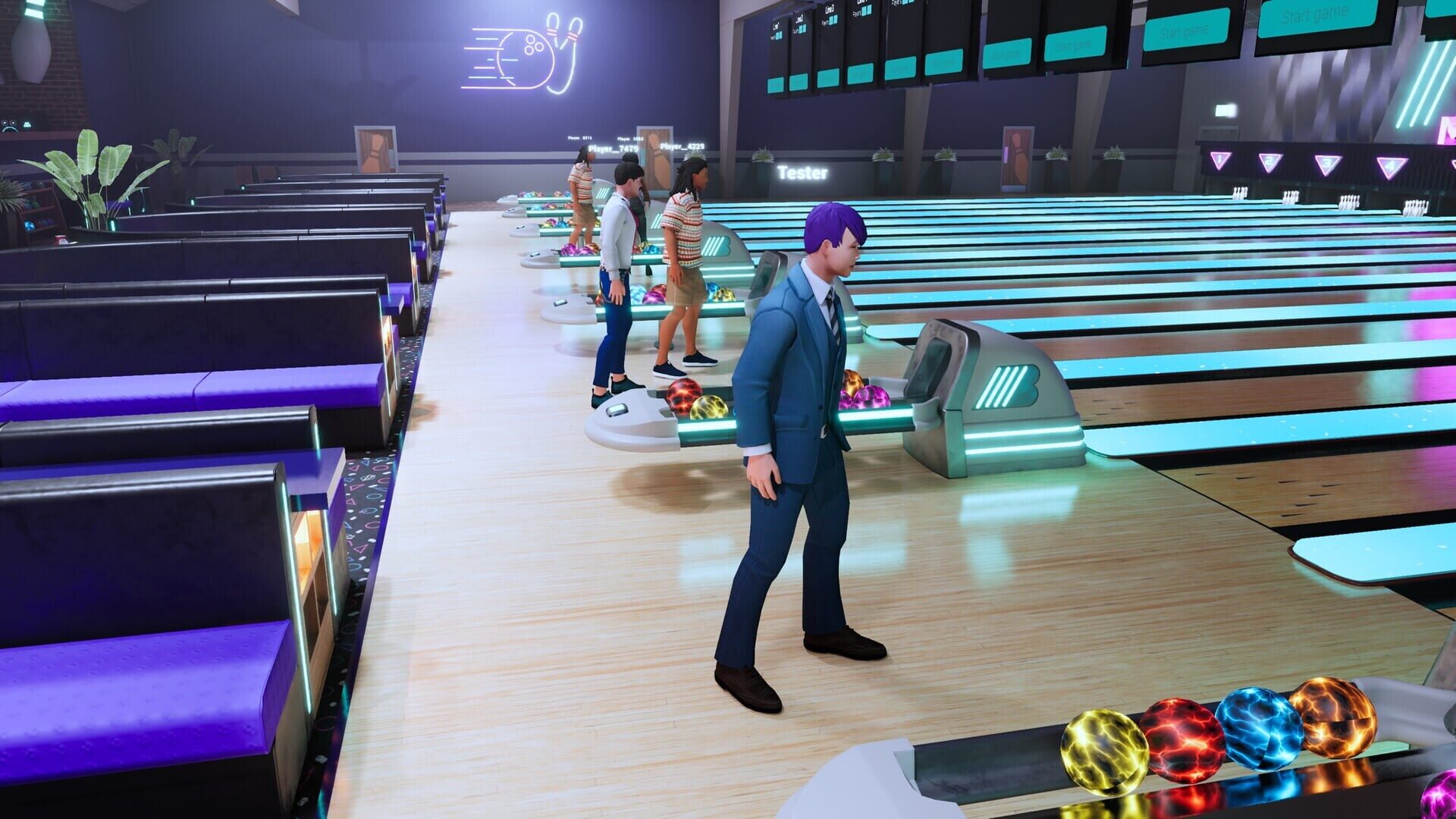 Metaforces Bowling Center - Screenshot