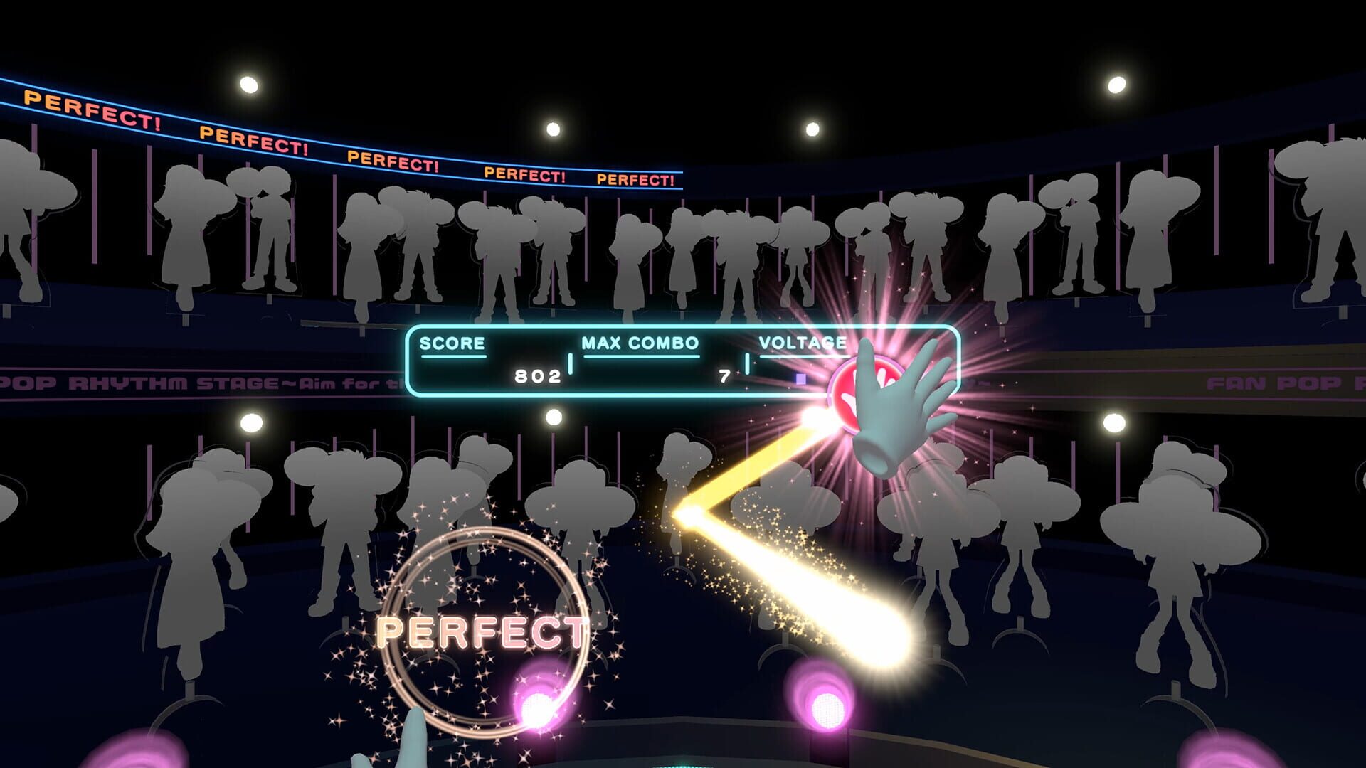 Fan Pop Rhythm Stage: Aim for the Heart