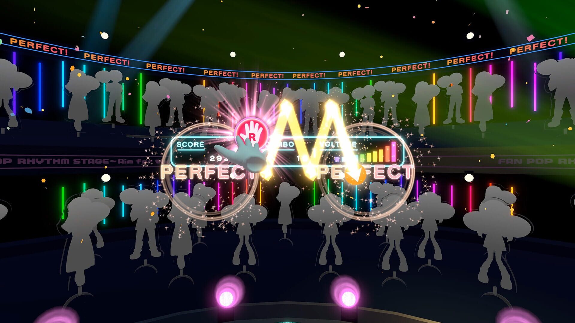 Fan Pop Rhythm Stage: Aim for the Heart - Screenshot