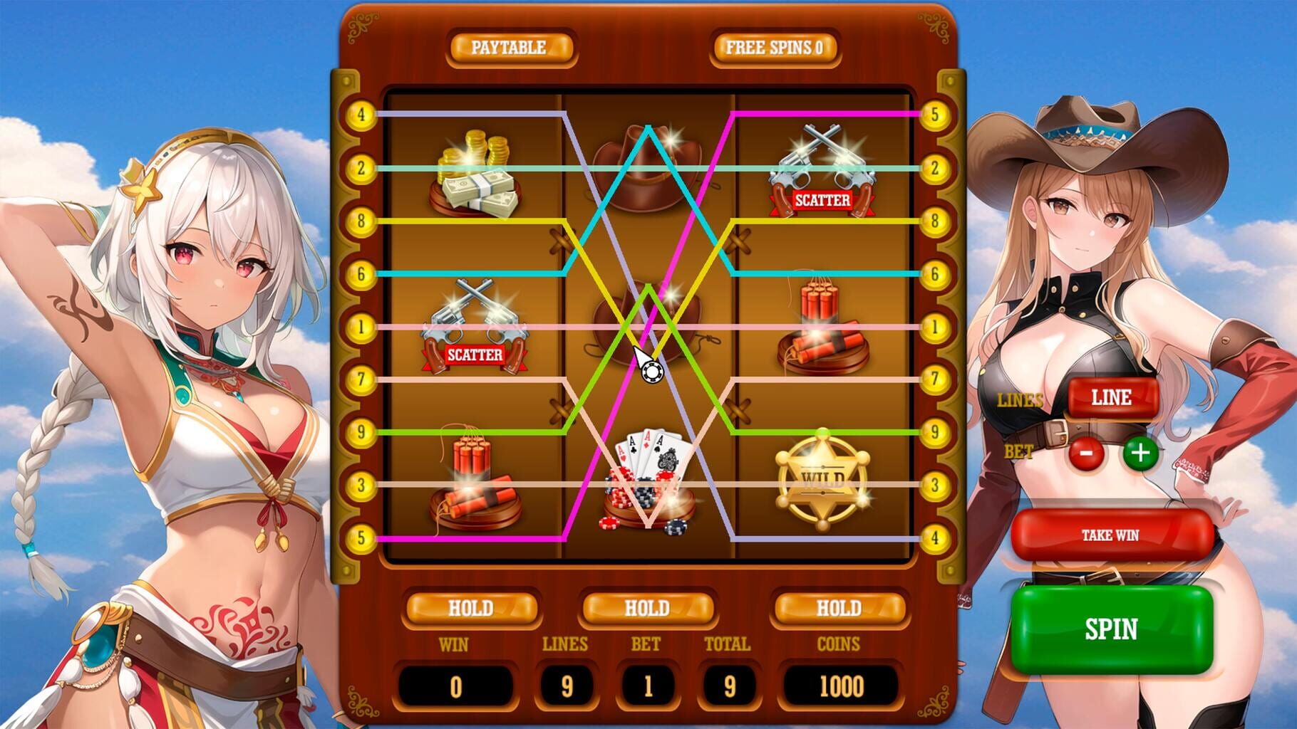 Western Slot Machine screenshot