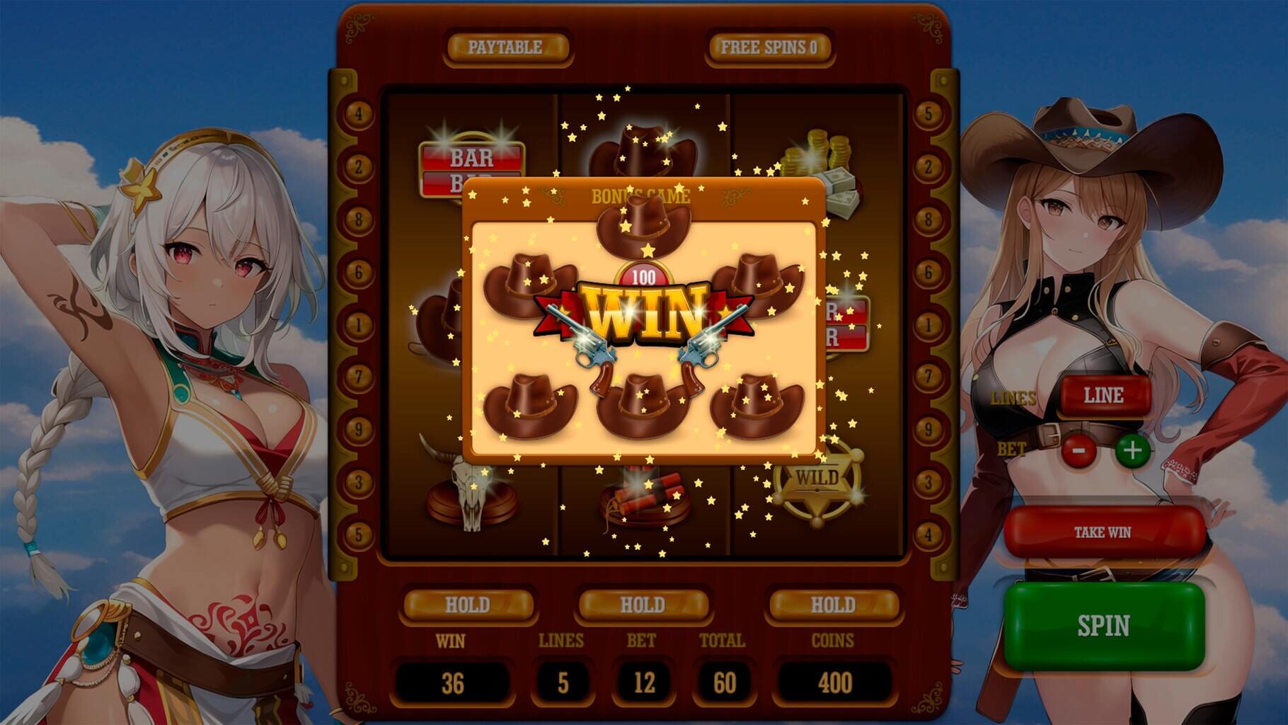 Western Slot Machine screenshot