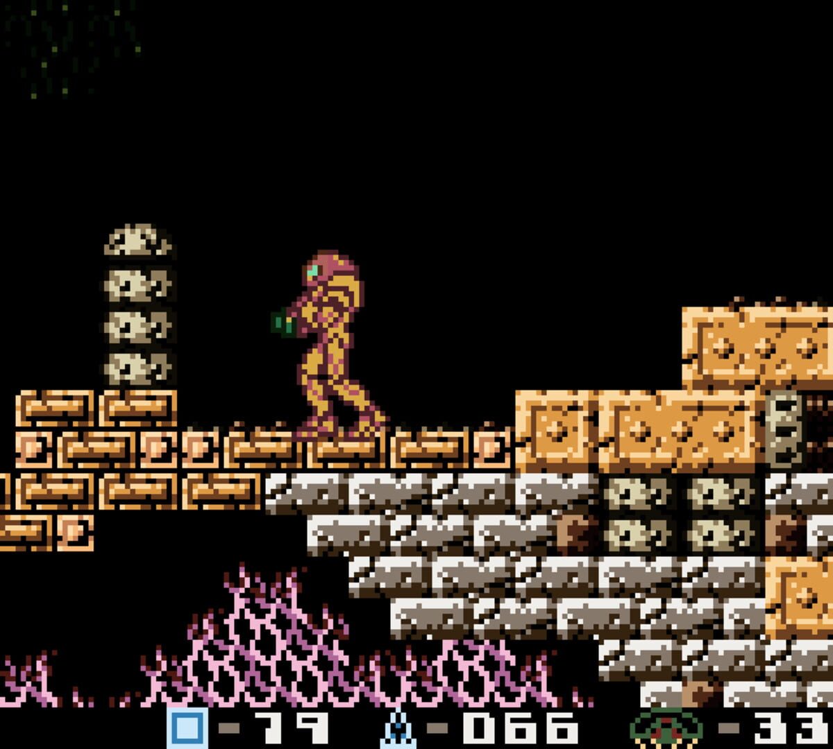 Captura de pantalla - Metroid II: EJRTQ Colorization