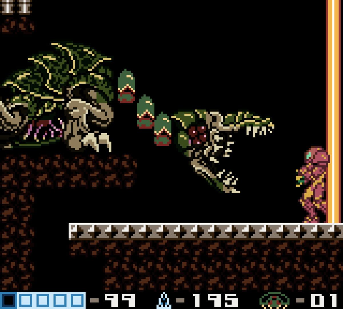 Captura de pantalla - Metroid II: EJRTQ Colorization