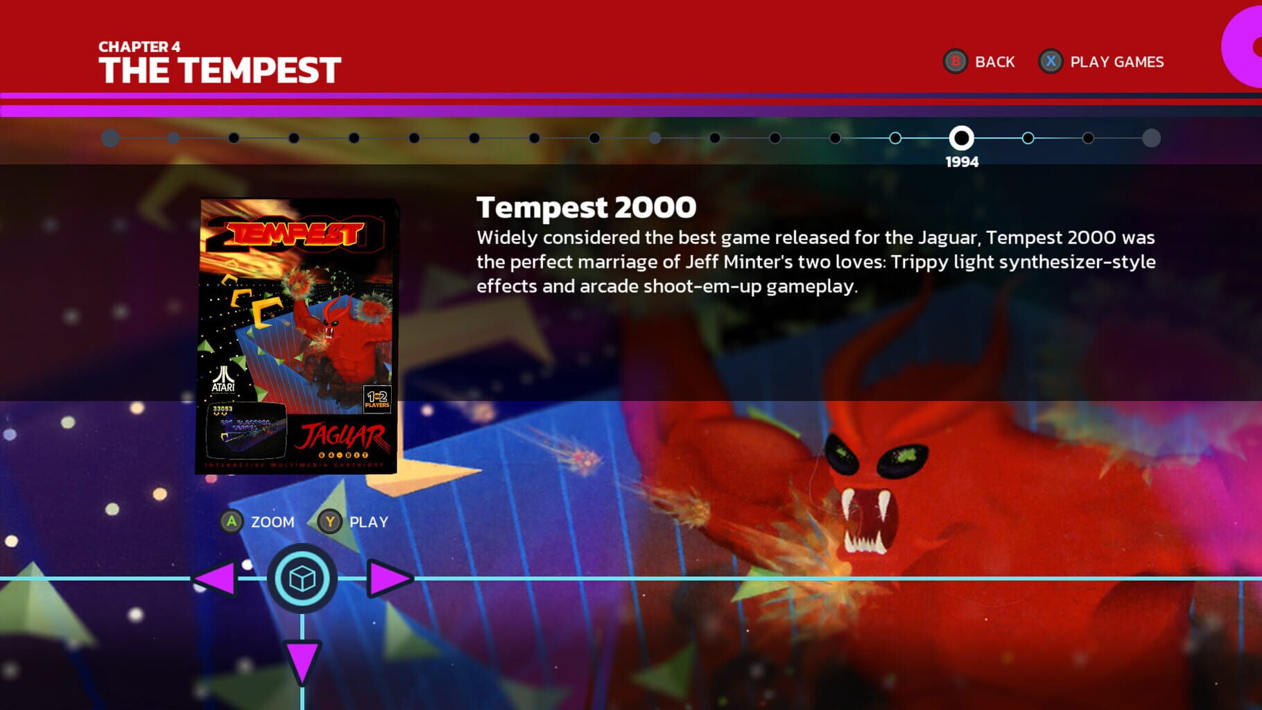 Captura de pantalla - Llamasoft: The Jeff Minter Story