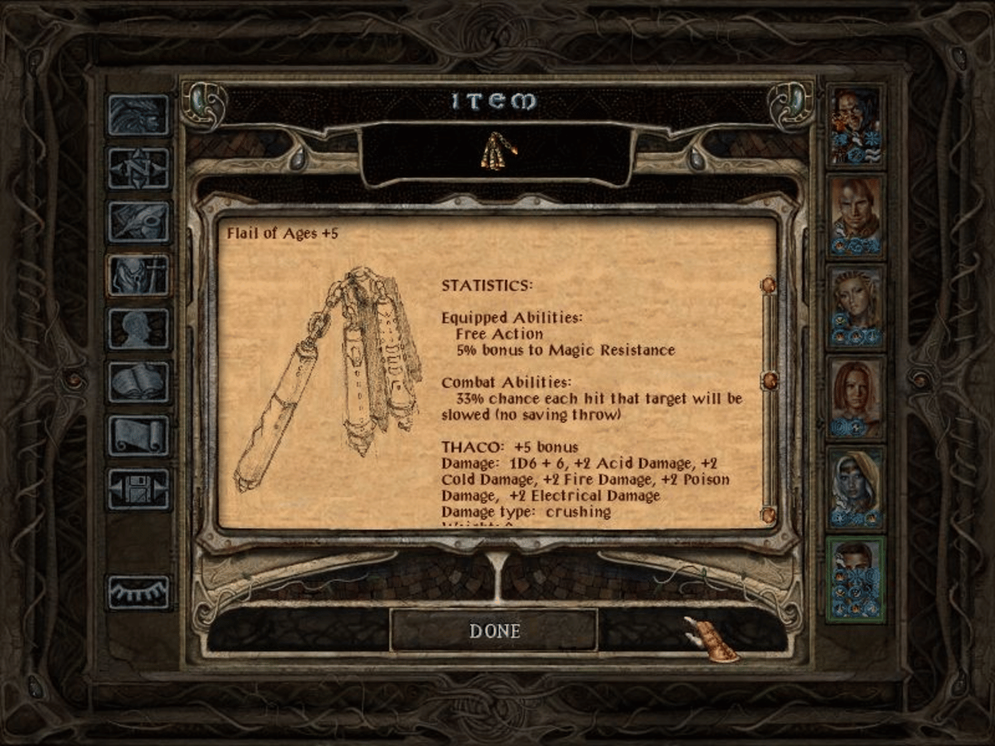 Baldur's Gate II: Throne of Bhaal screenshot