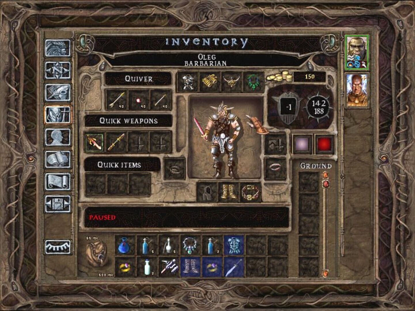 Captura de pantalla - Baldur's Gate II: Throne of Bhaal