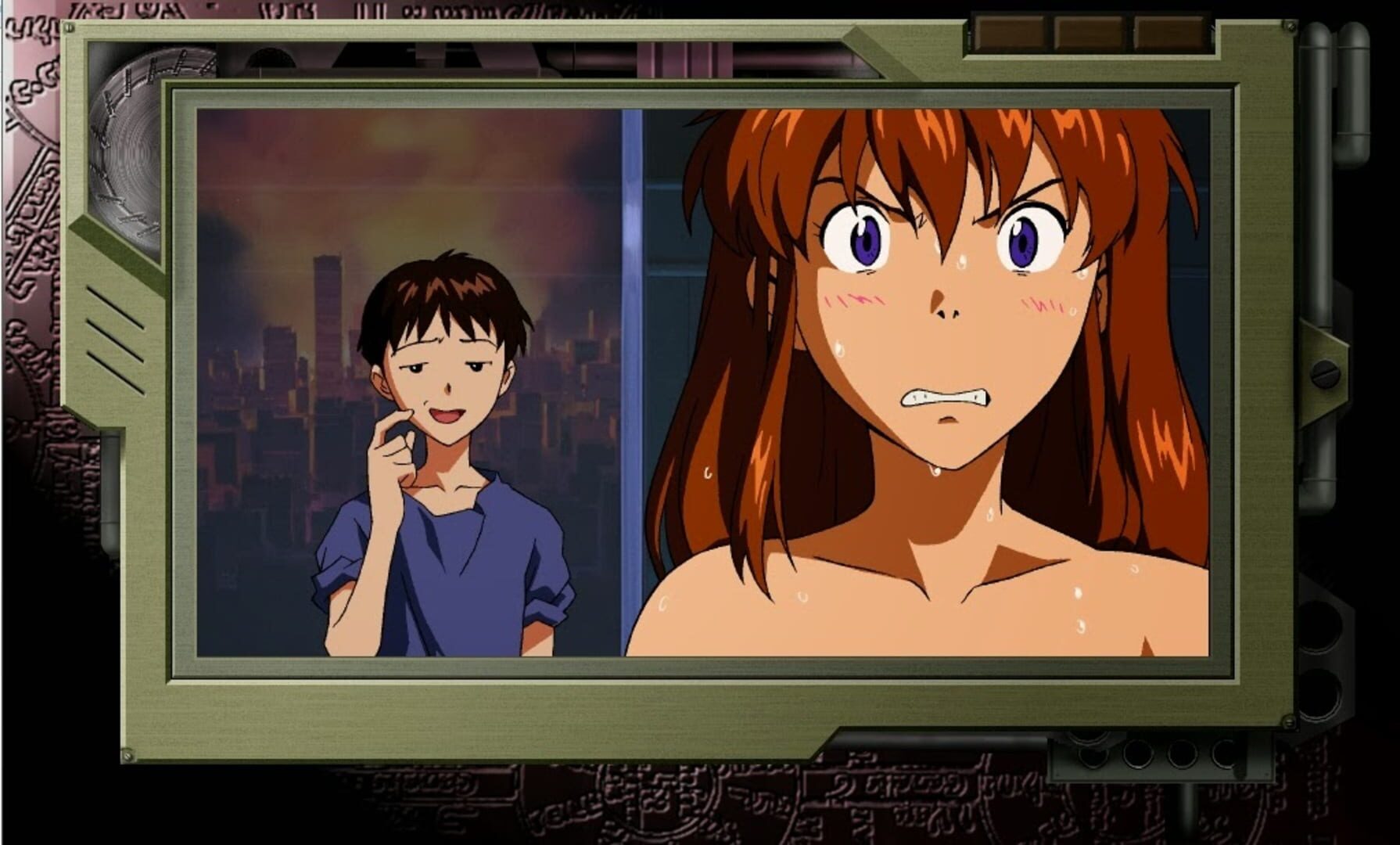 Captura de pantalla - Neon Genesis Evangelion: Girlfriend of Steel