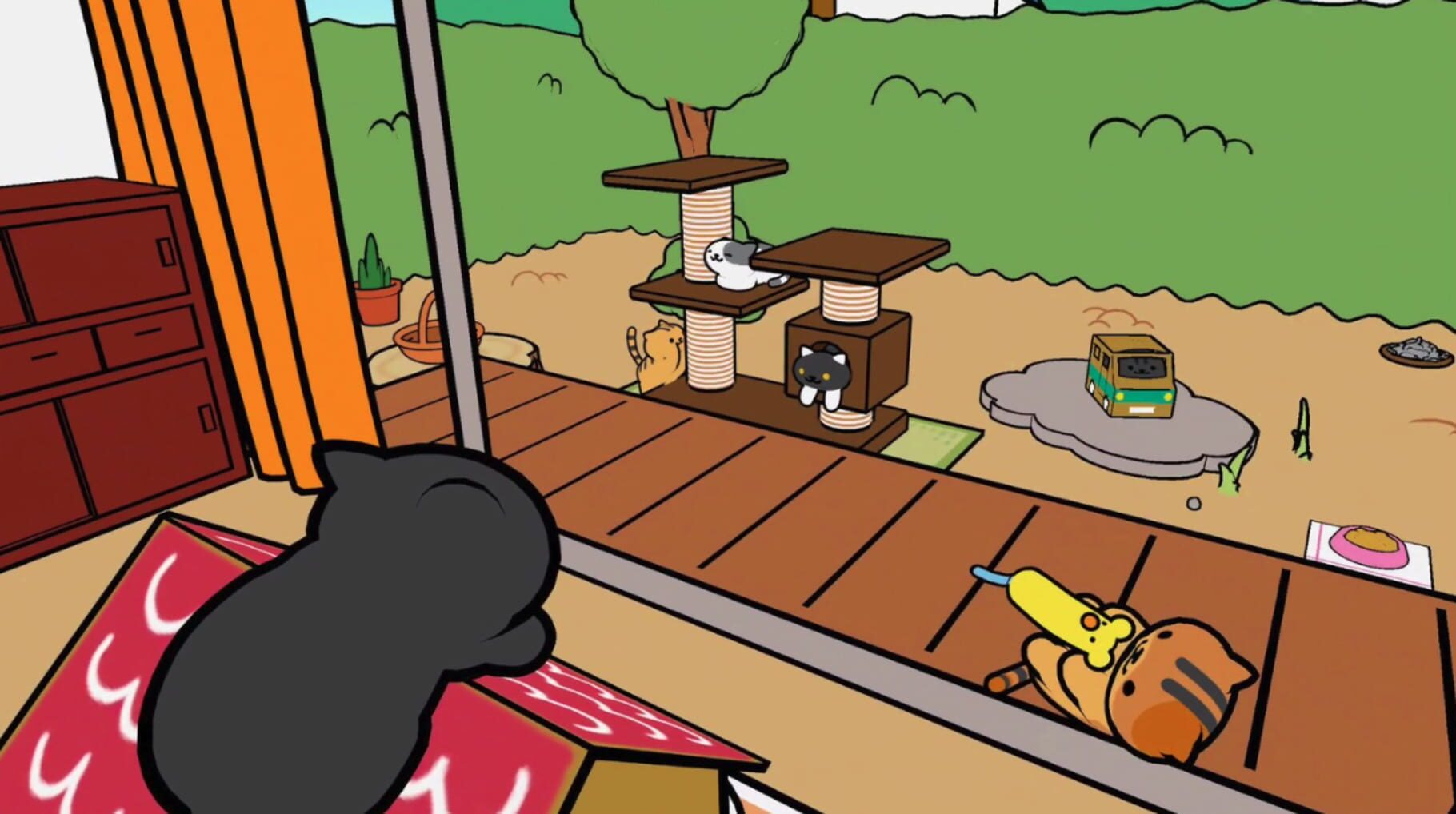 Captura de pantalla - Neko Atsume Purrfect